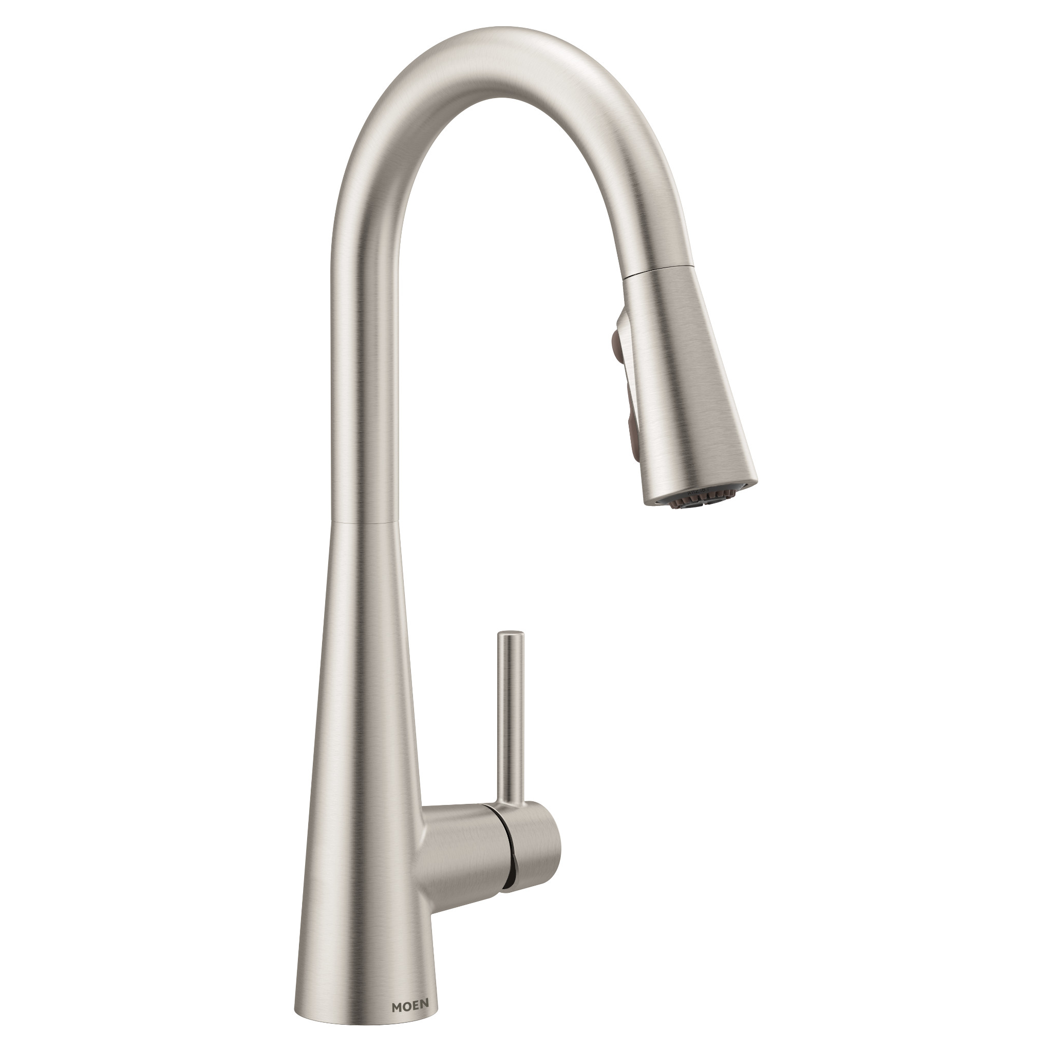Sleek One-Handle High Arc Pulldown Kitchen Faucet — image 1