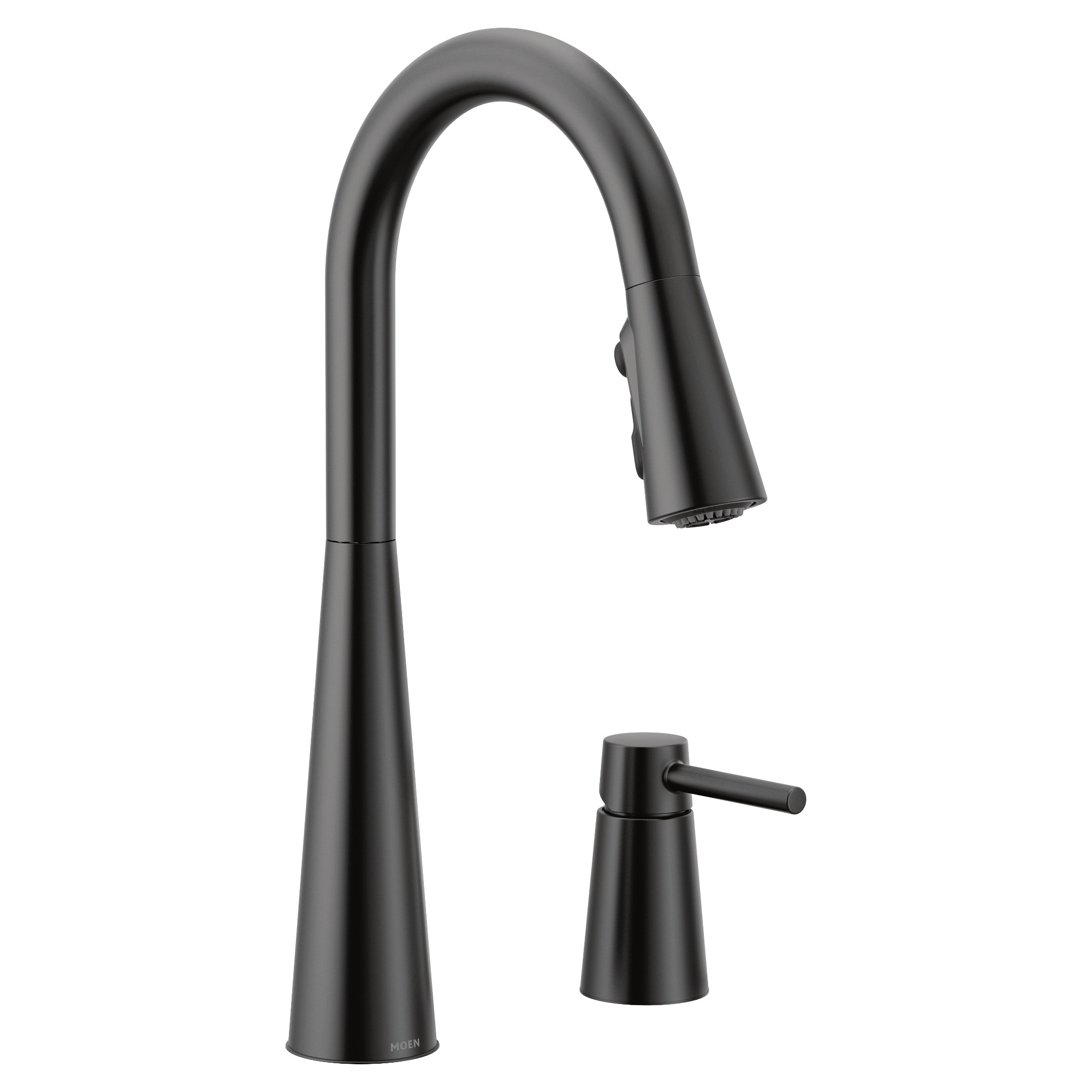 Sleek One-Handle Pulldown Kitchen Faucet — image 1