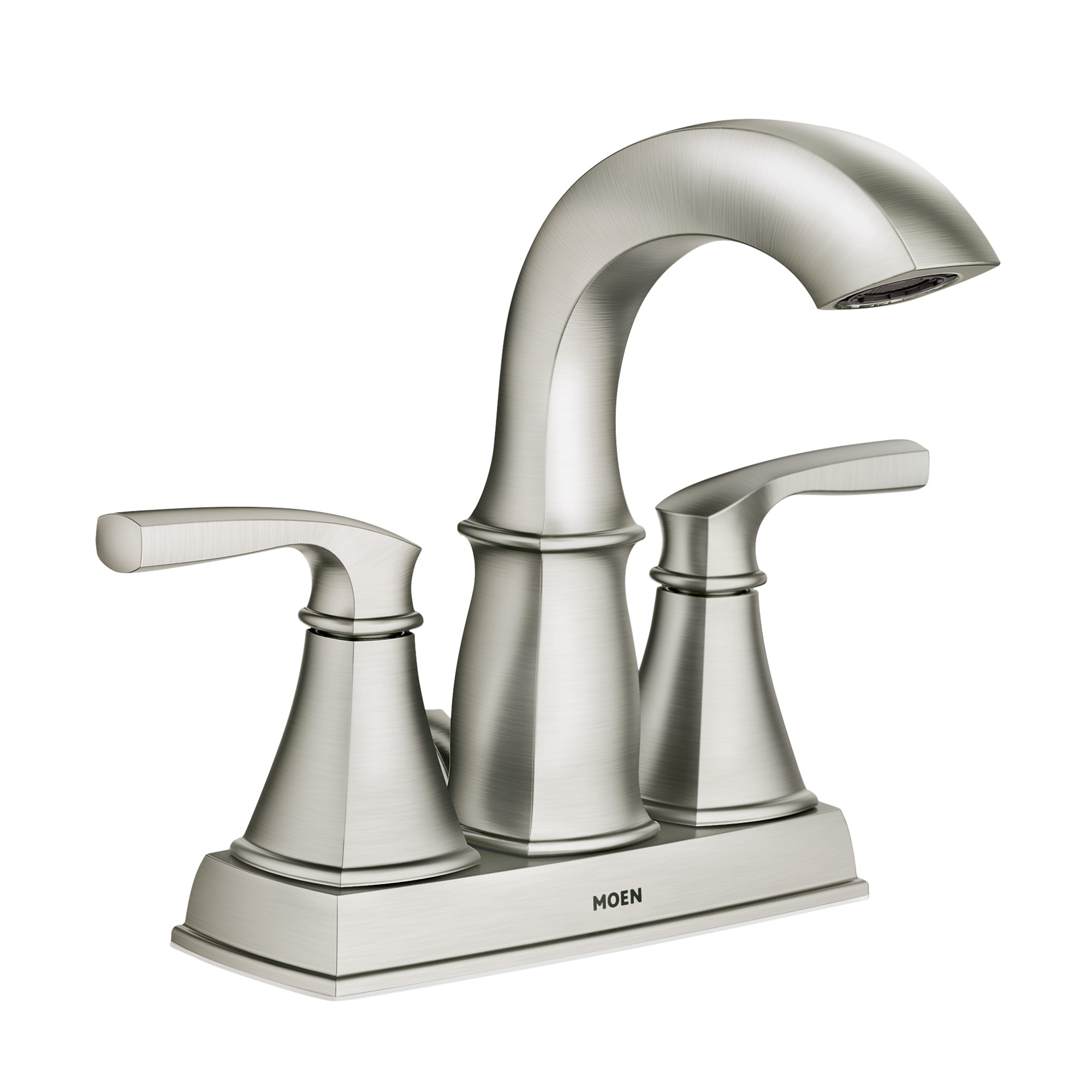 Finney Two-handle Centerset Bathroom Sink Faucet