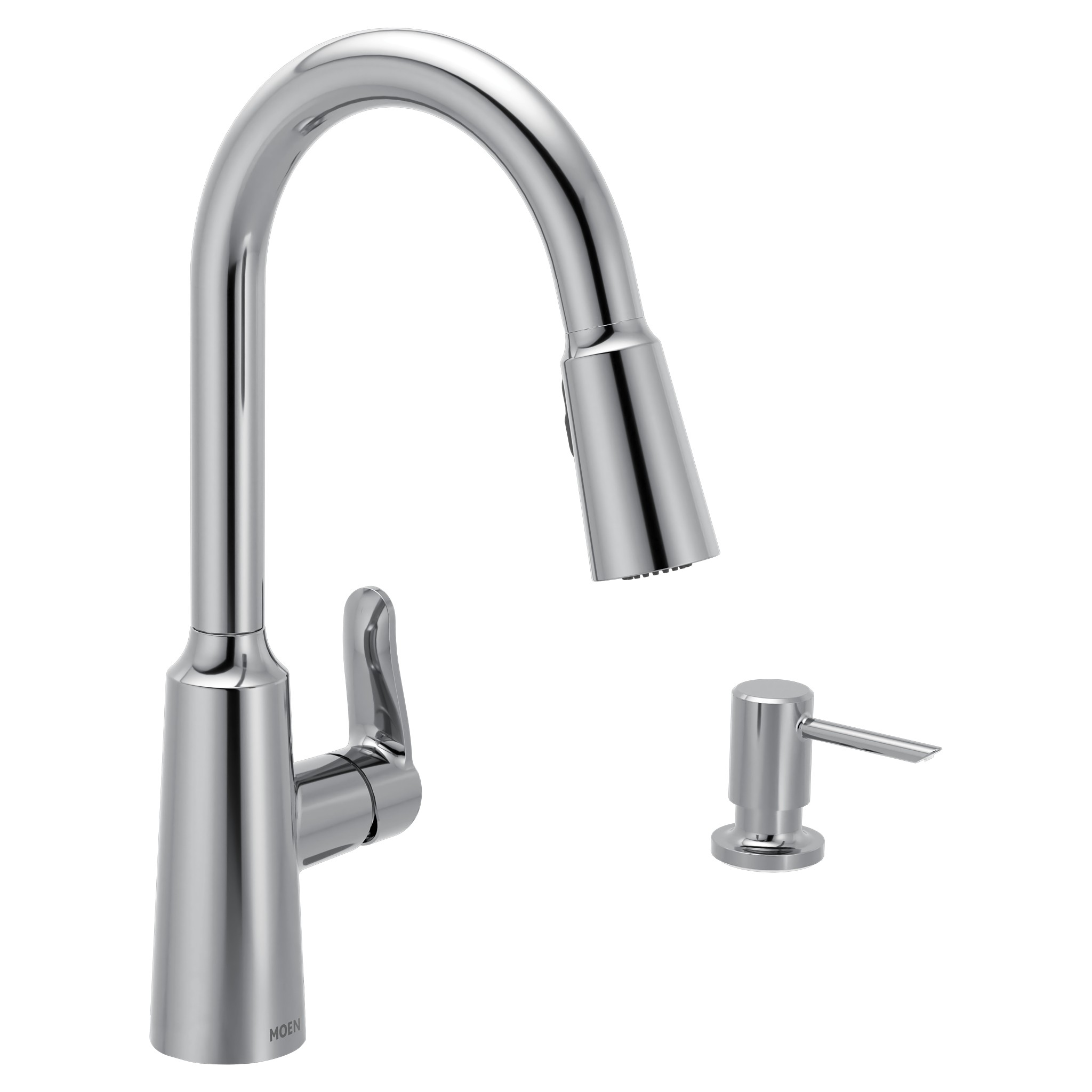 Edwyn One-Handle High Arc Pulldown Kitchen Faucet