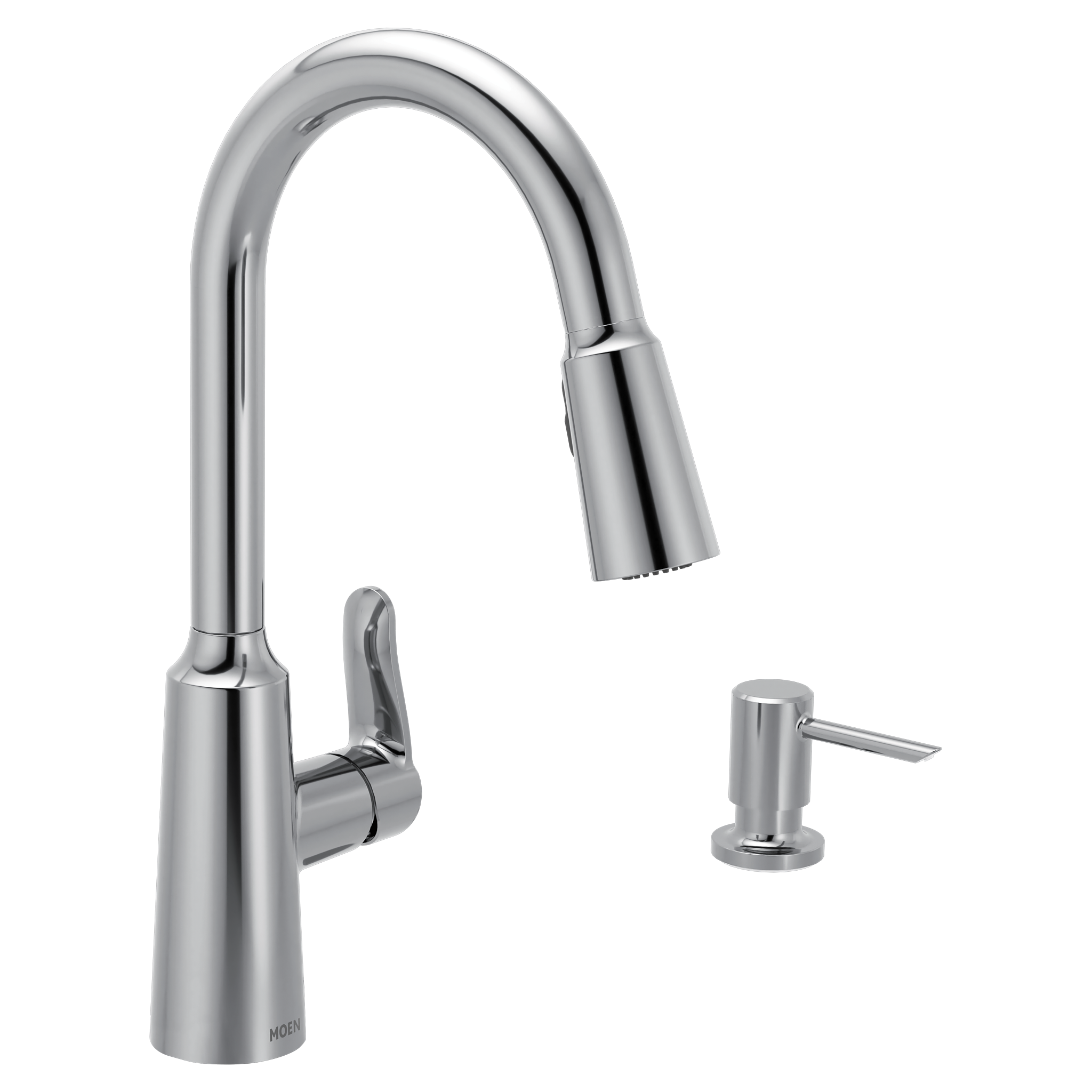 Edwyn One-Handle High Arc Pulldown Kitchen Faucet — image 1