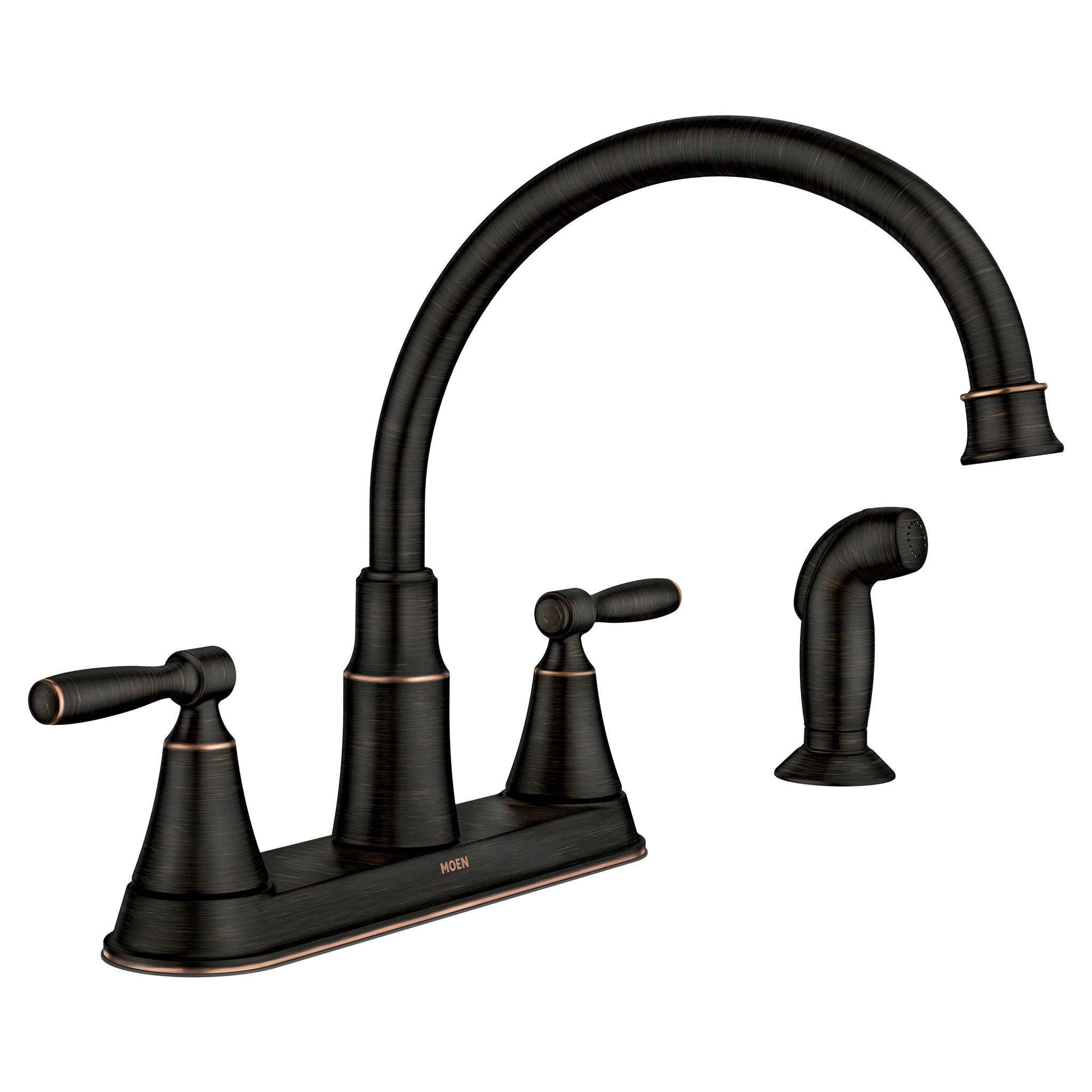 Hutchinson Two-Handle High Arc Kitchen Faucet