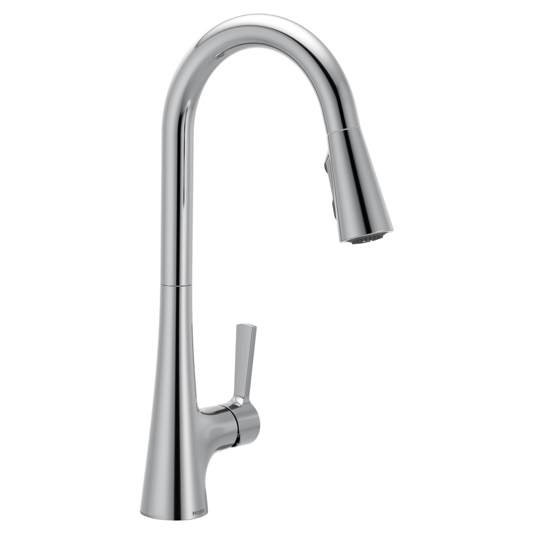 Mikah One-Handle High Arc Pulldown Kitchen Faucet