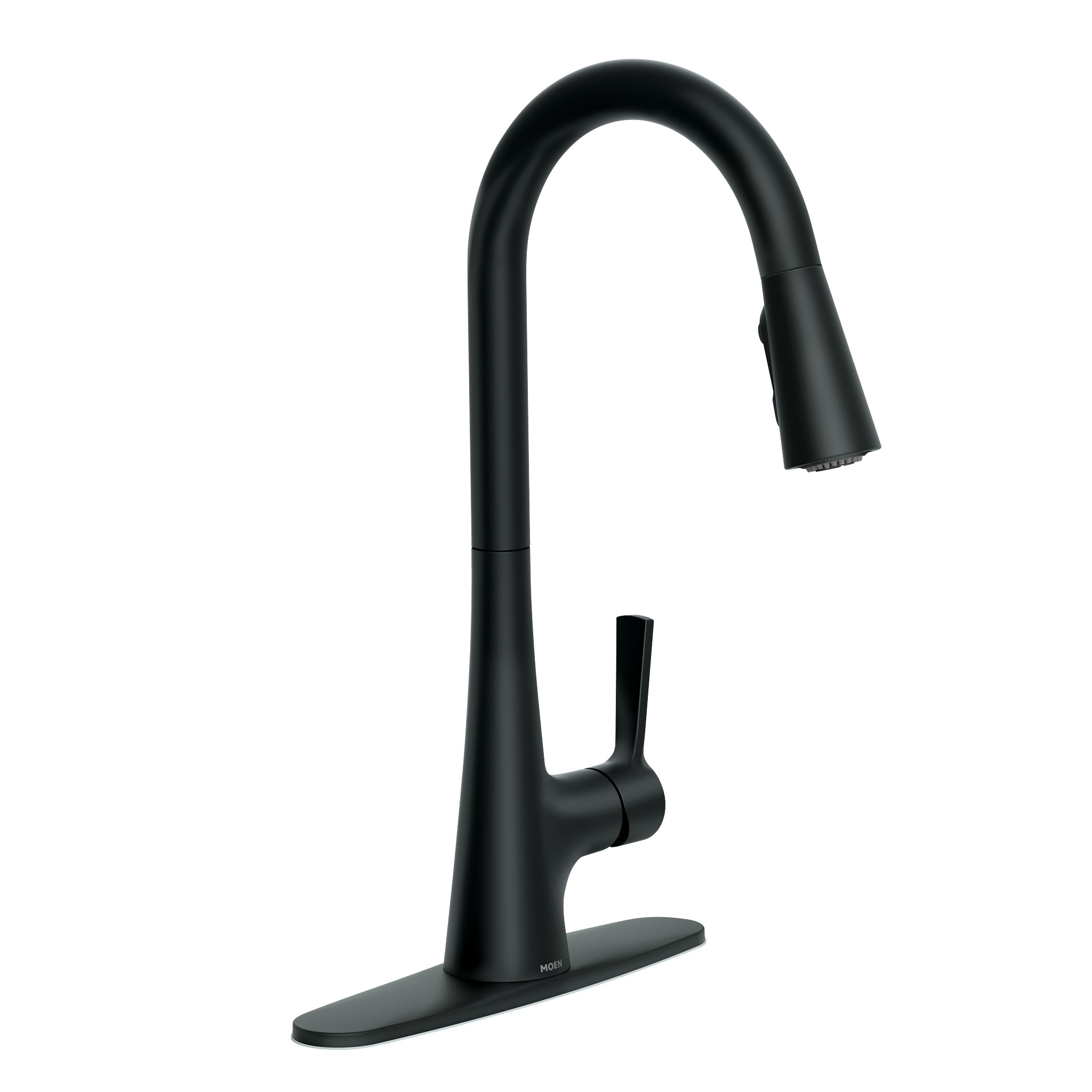 Mikah One-Handle High Arc Pulldown Kitchen Faucet