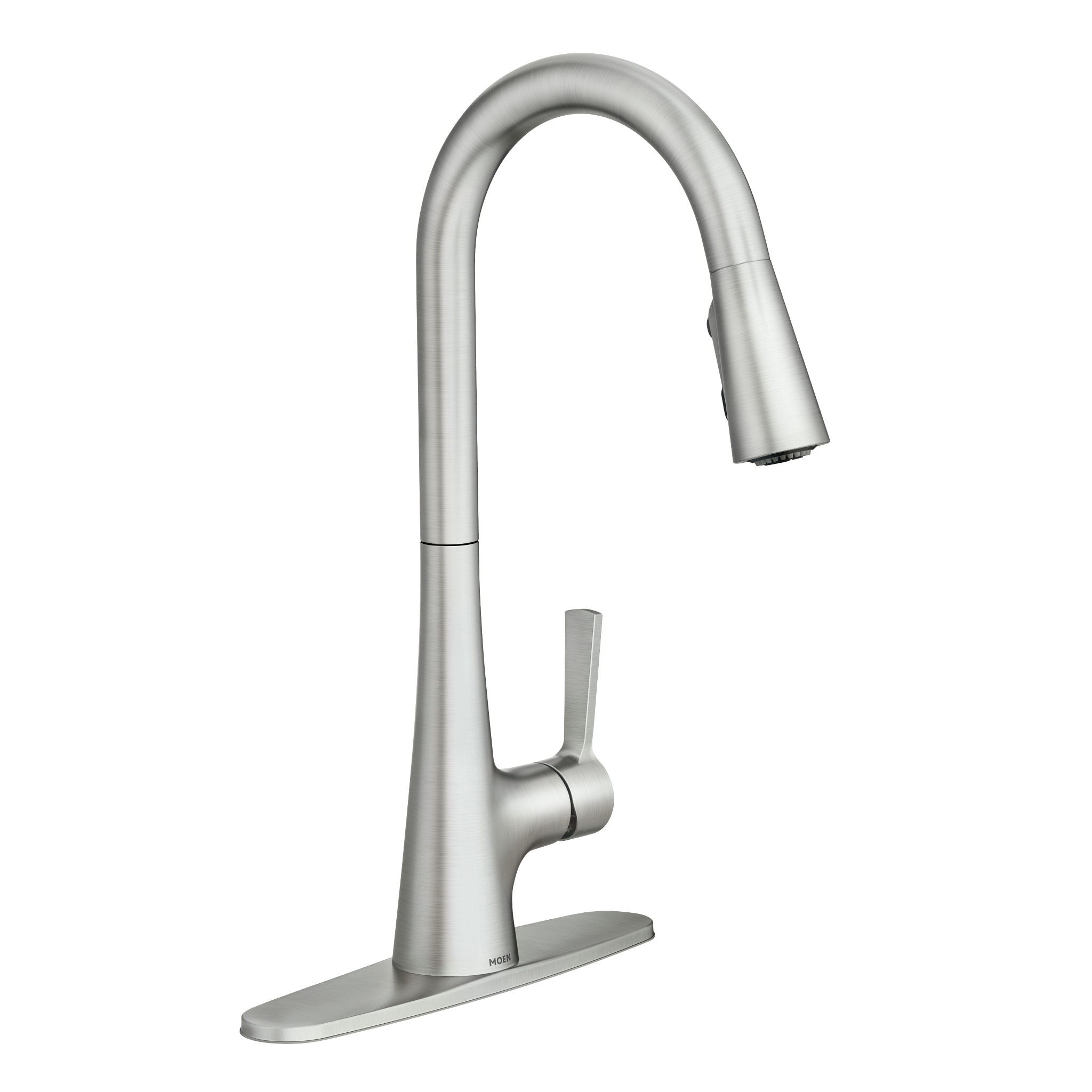 Mikah One-Handle High Arc Pulldown Kitchen Faucet