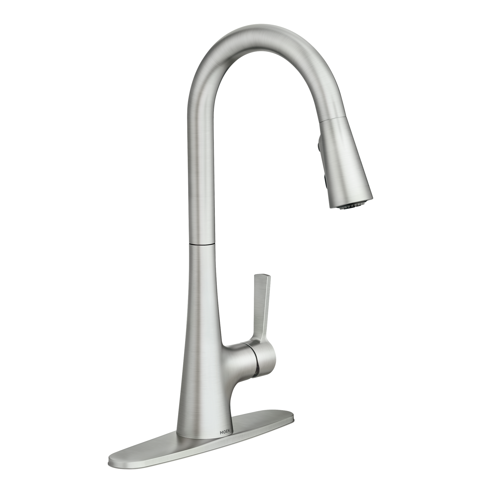 Mikah One-Handle High Arc Pulldown Kitchen Faucet — image 1