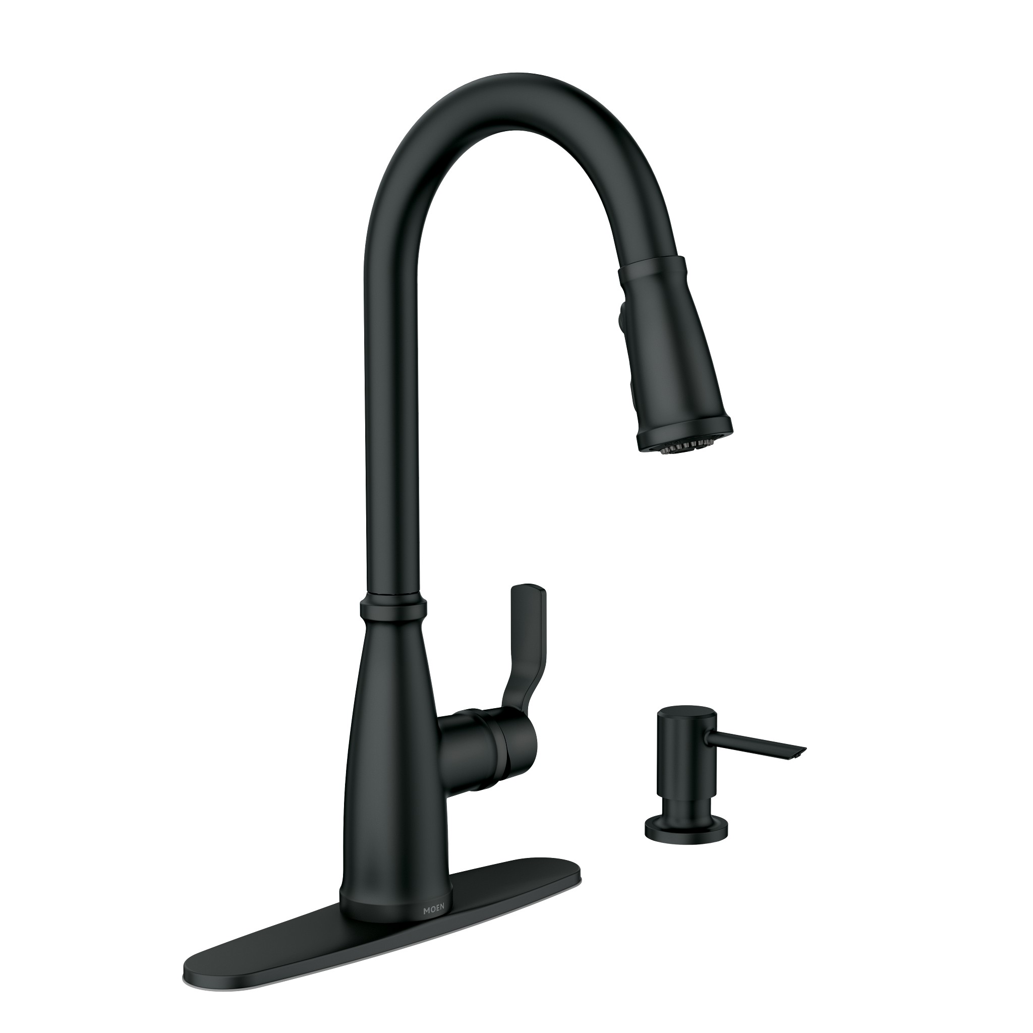 Nolia One-Handle High Arc Pulldown Kitchen Faucet