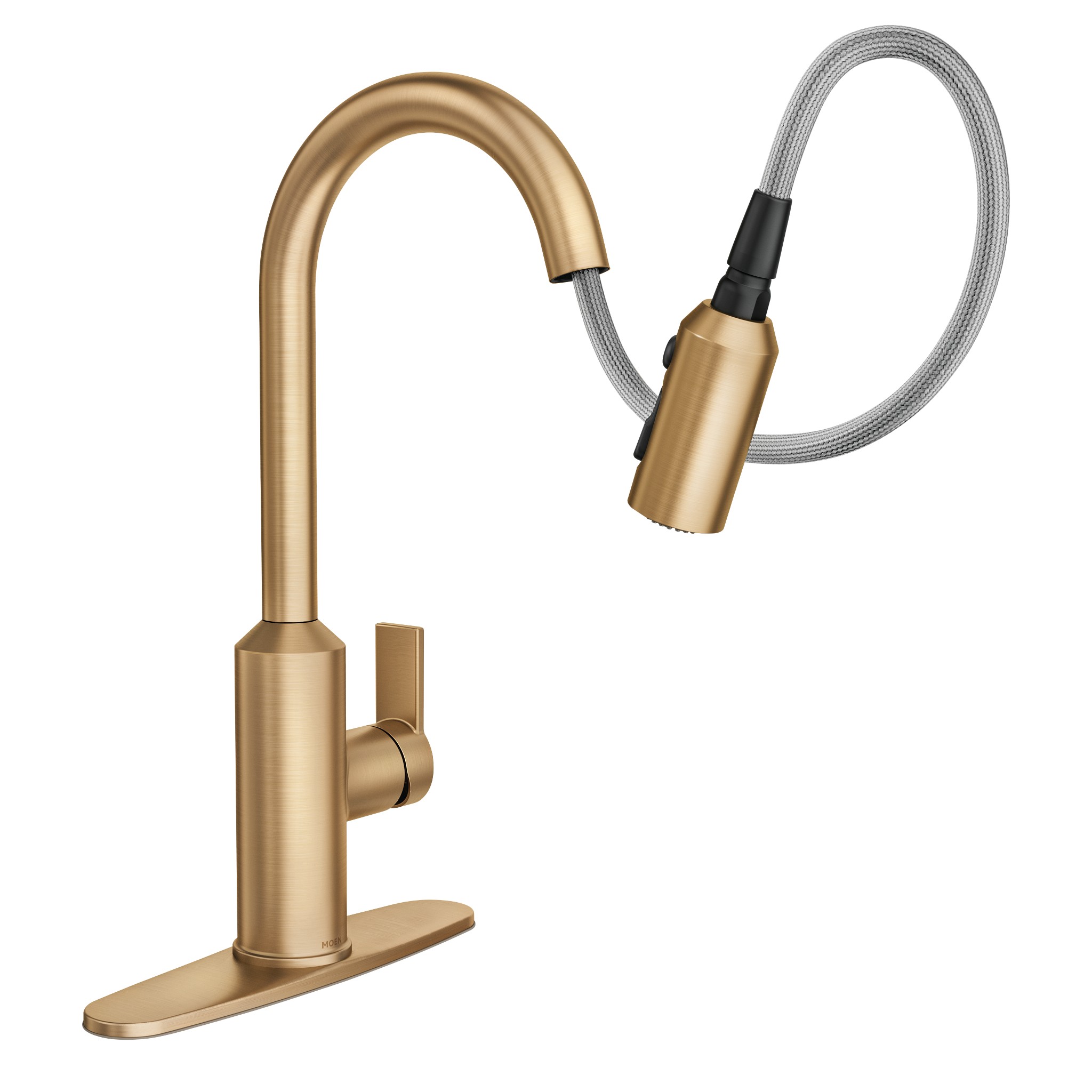 Meena One-Handle High Arc Pulldown Kitchen Faucet