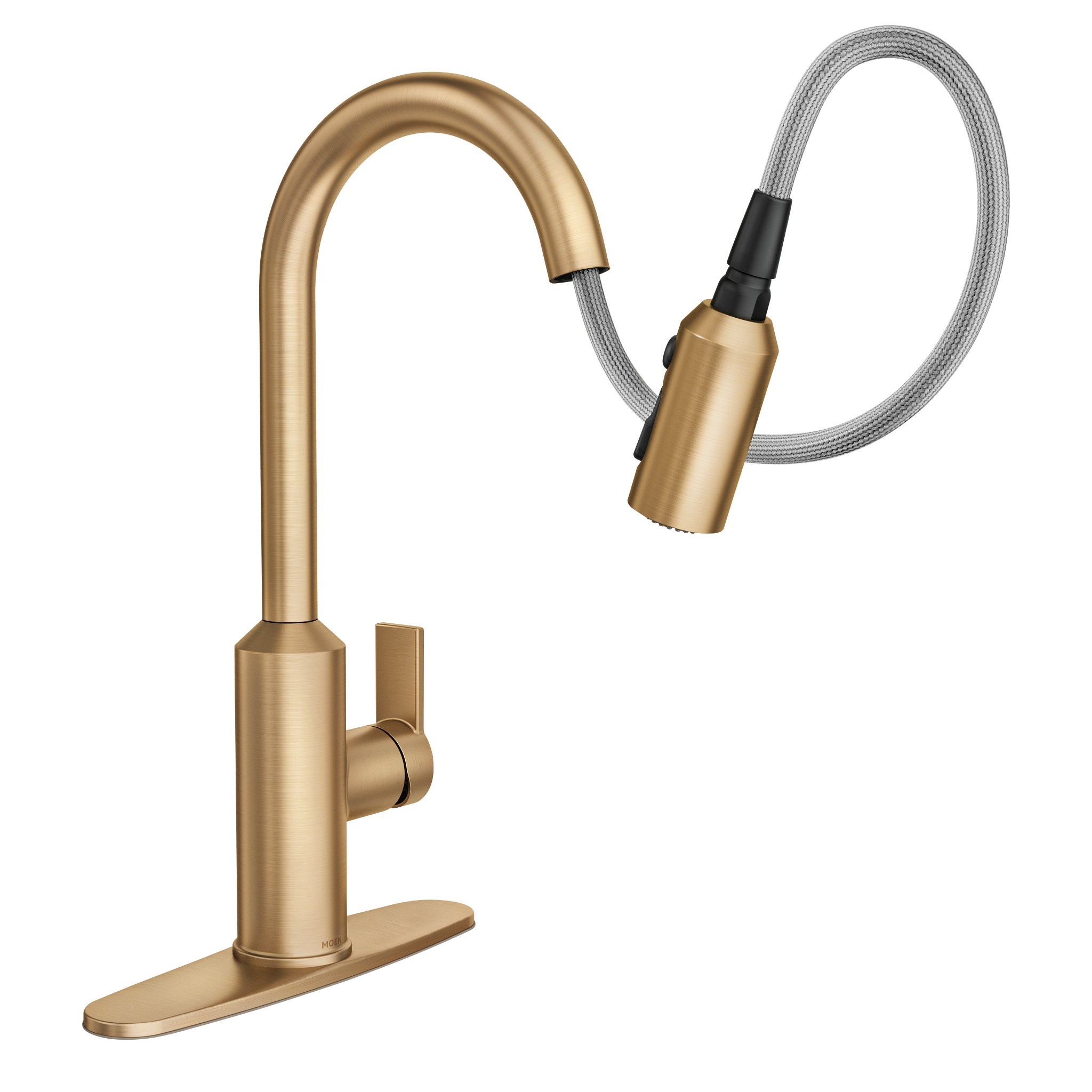 Meena One-Handle High Arc Pulldown Kitchen Faucet — image 1