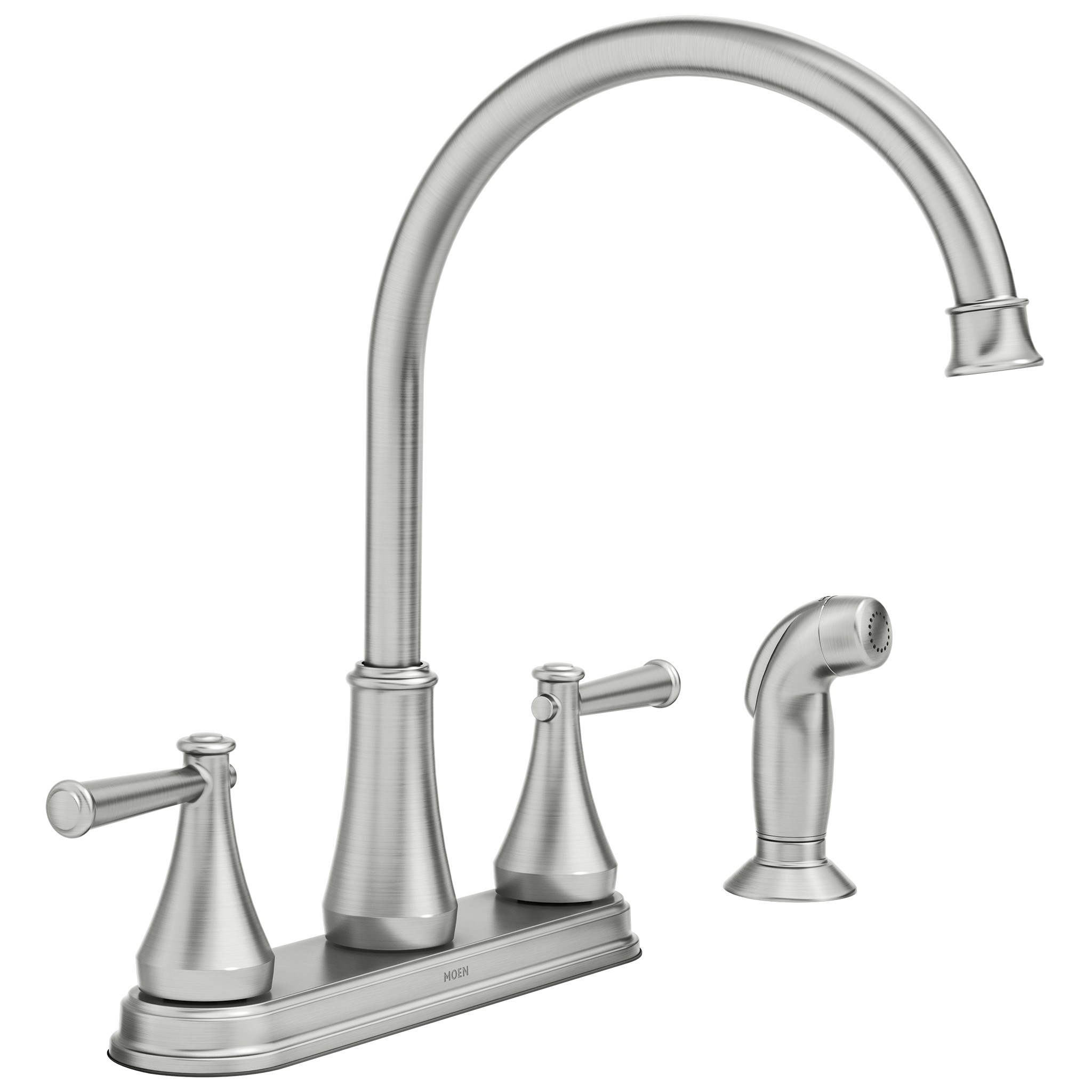 Stevie Two-handle High Arc Kitchen Faucet