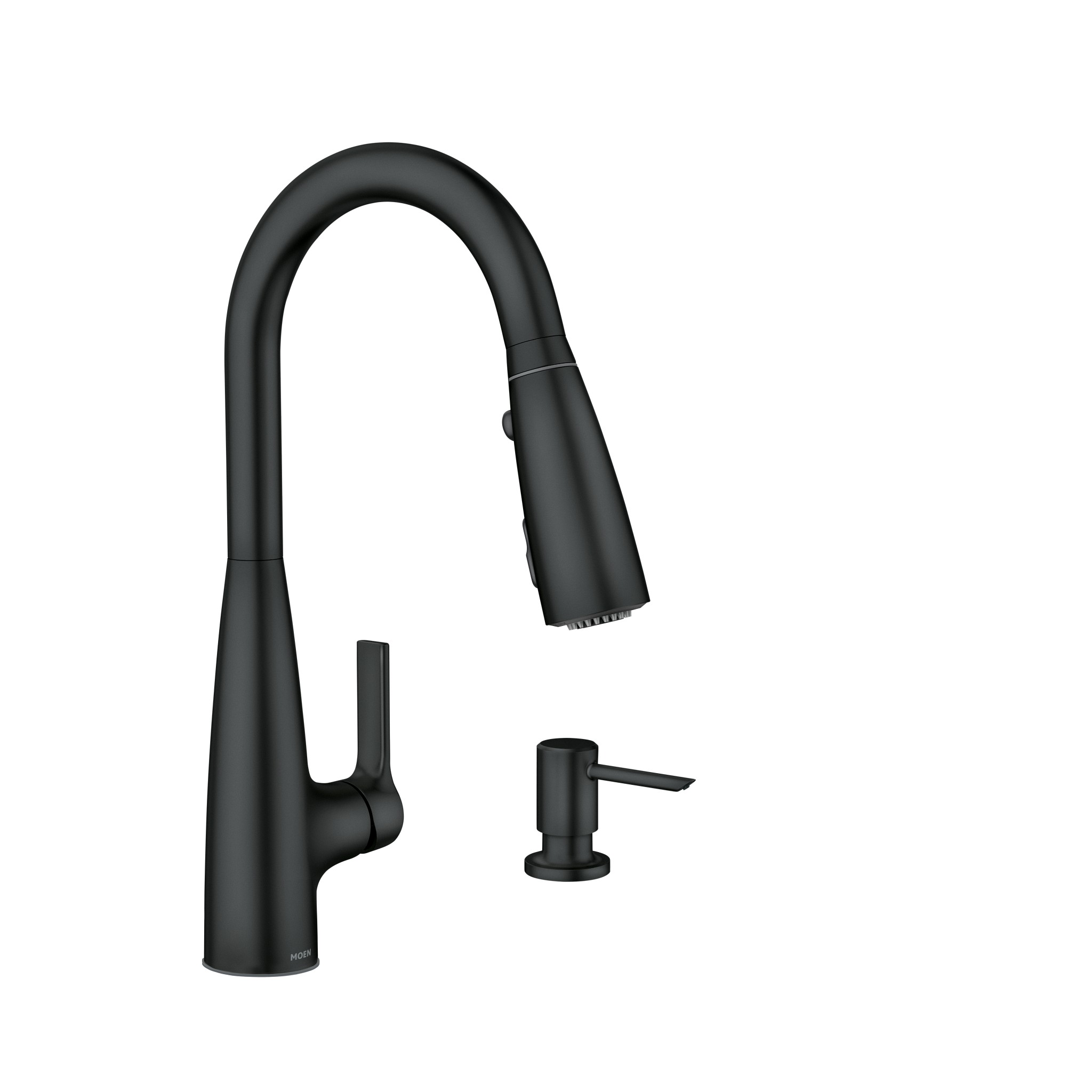 Haelyn One-Handle High Arc Pulldown Kitchen Faucet With ColorCue®