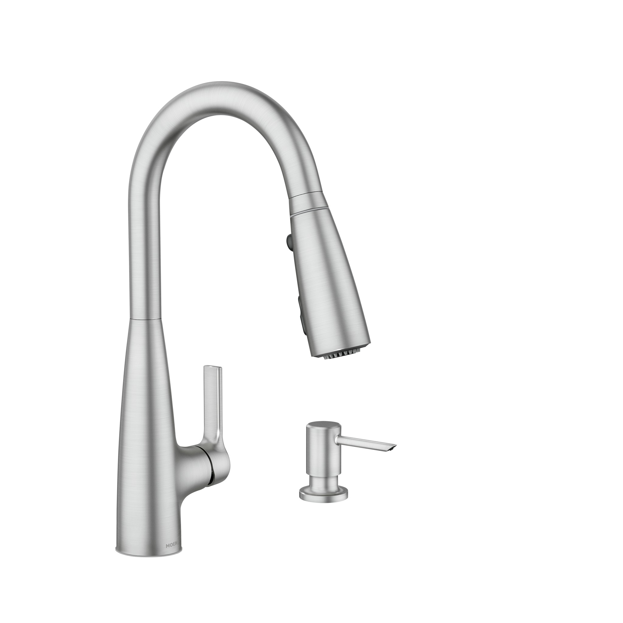 Haelyn One-Handle High Arc Pulldown Kitchen Faucet With ColorCue® — image 1