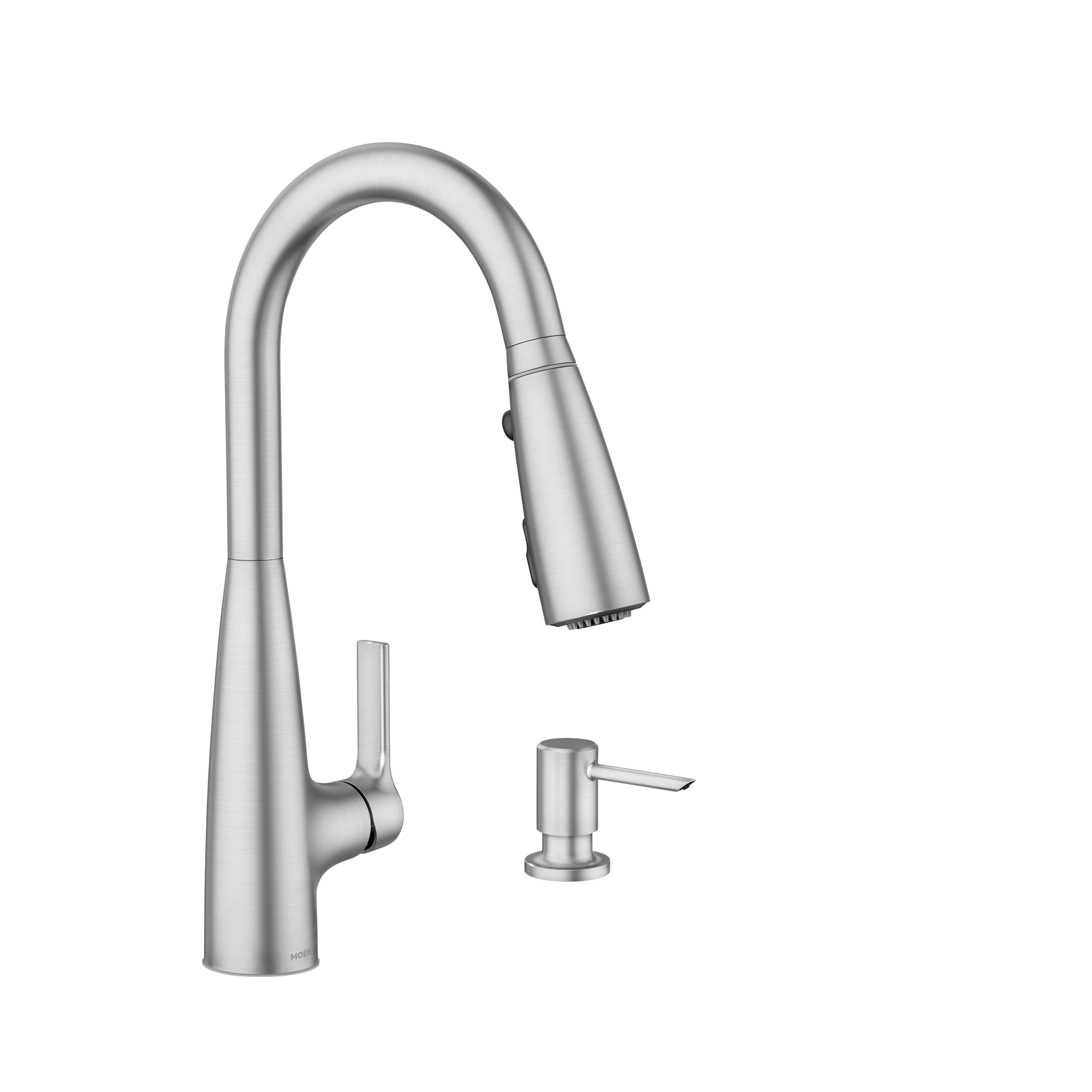 Haelyn One-Handle High Arc Pulldown Kitchen Faucet With ColorCue® — image 1