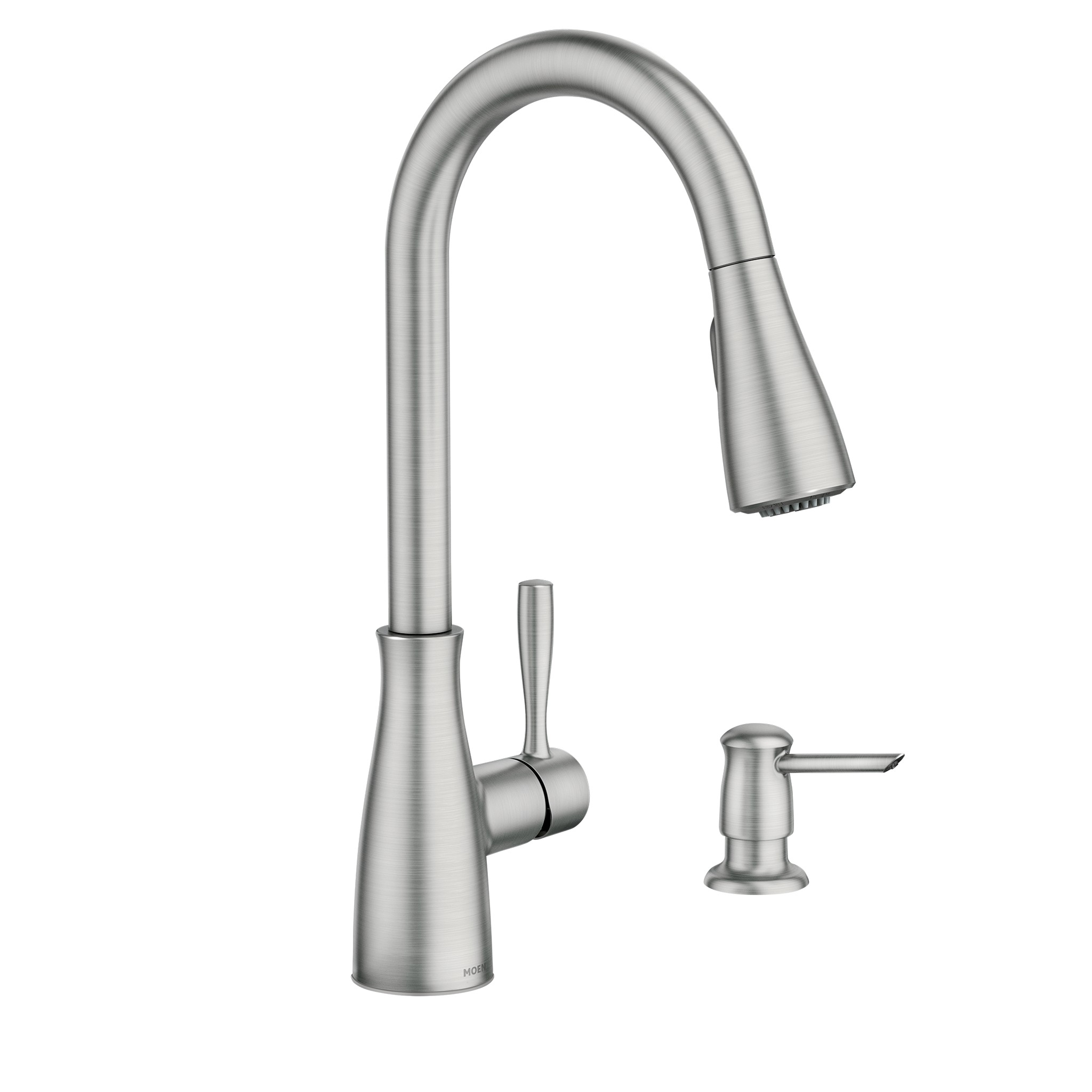 Lucira One-handle High Arc Pulldown Kitchen Faucet