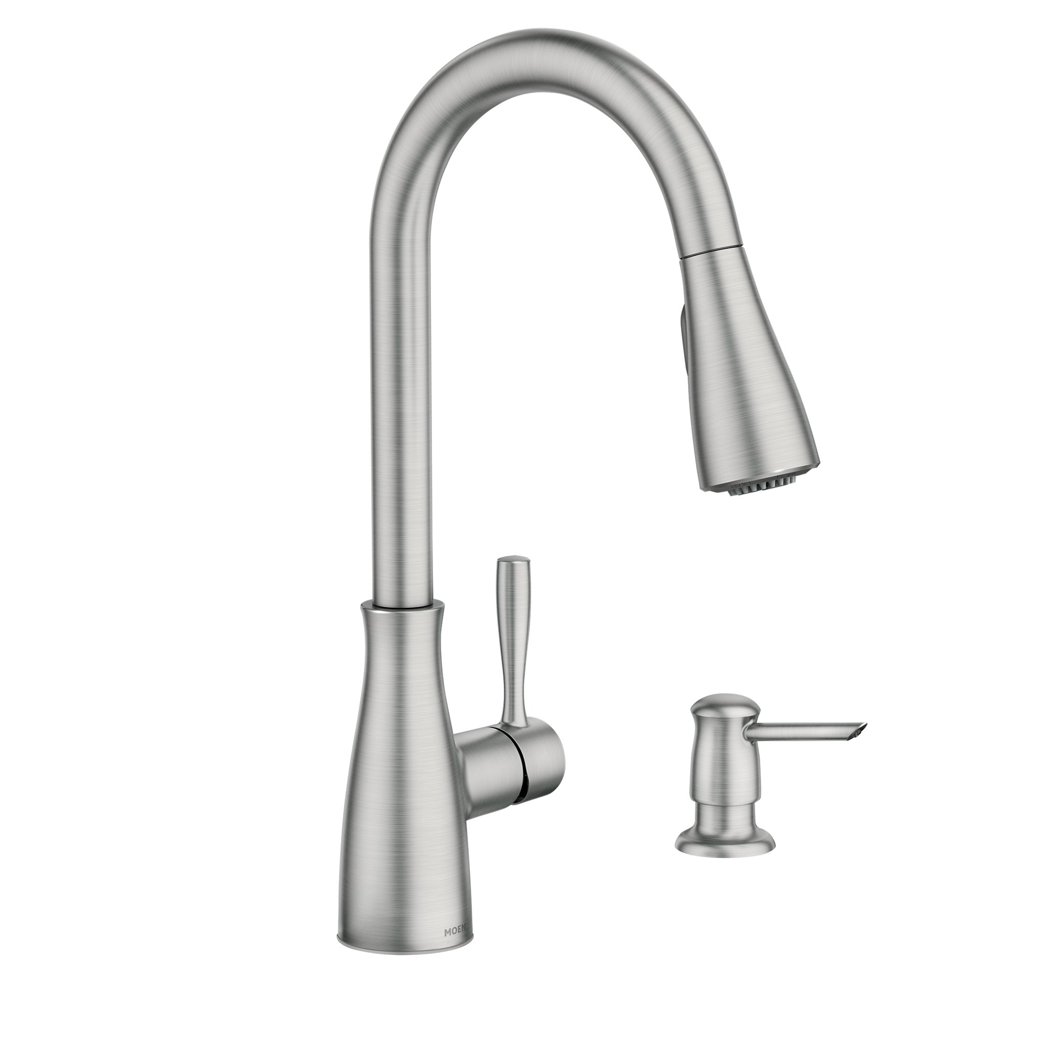 Lucira One-handle High Arc Pulldown Kitchen Faucet — image 1