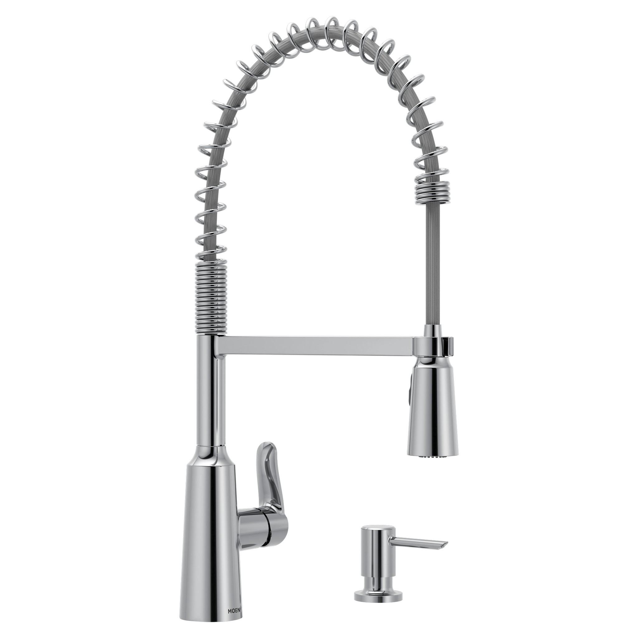 Edwyn One-Handle Pre-Rinse Spring Pulldown Kitchen Faucet