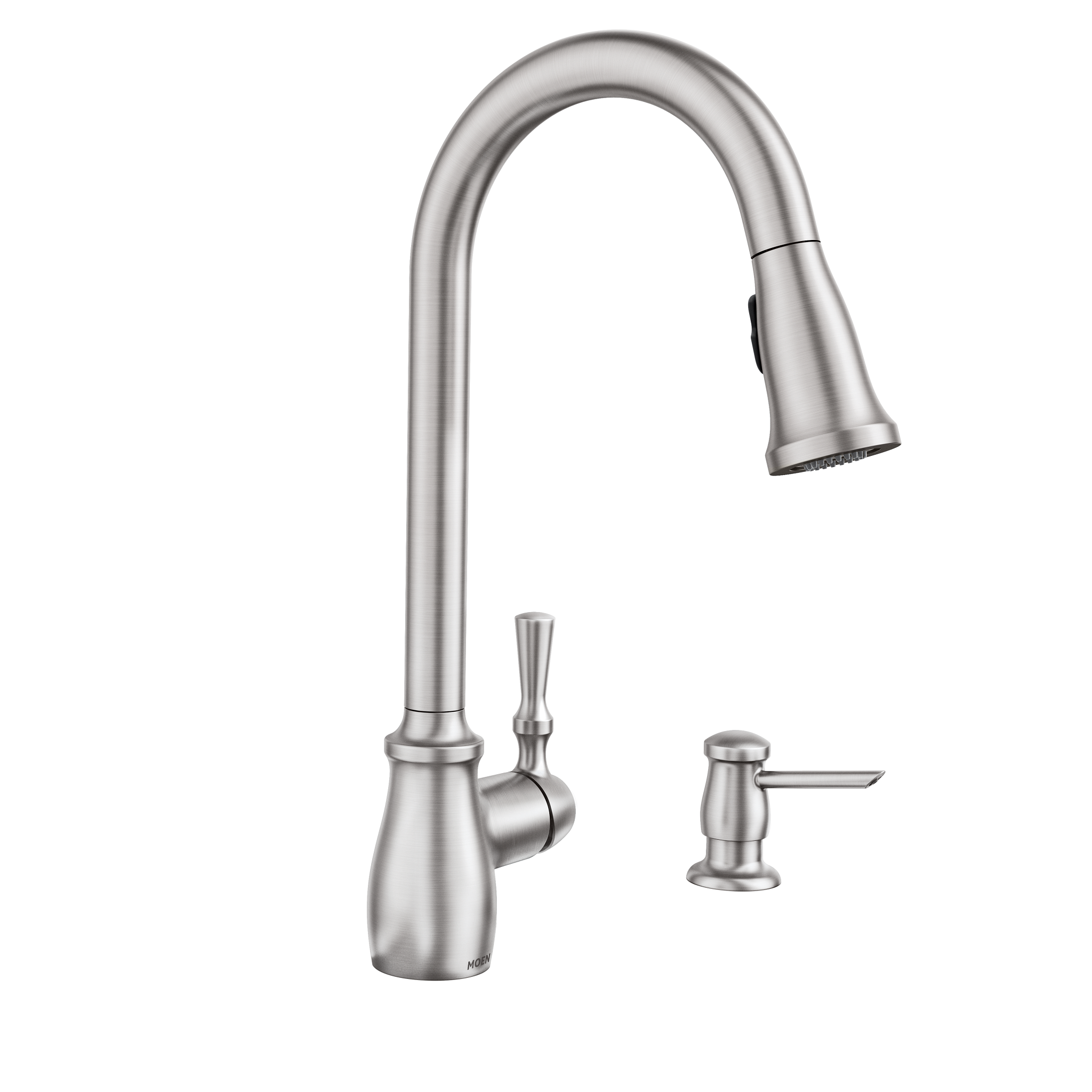 Moen Fieldstone One-handle High Arc Kitchen Faucet — image 1
