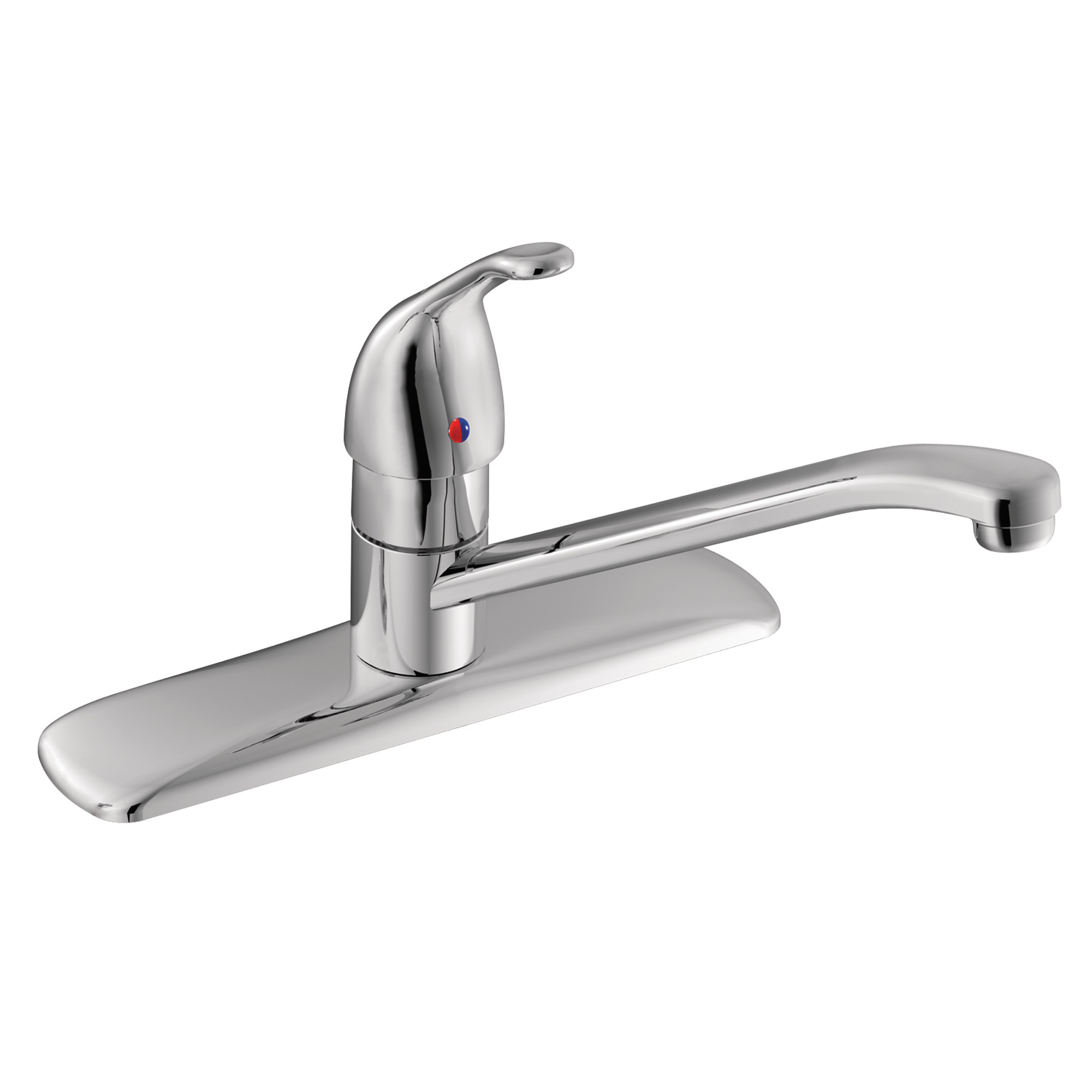 Touch Control Chrome one-handle low arc kitchen faucet — image 1