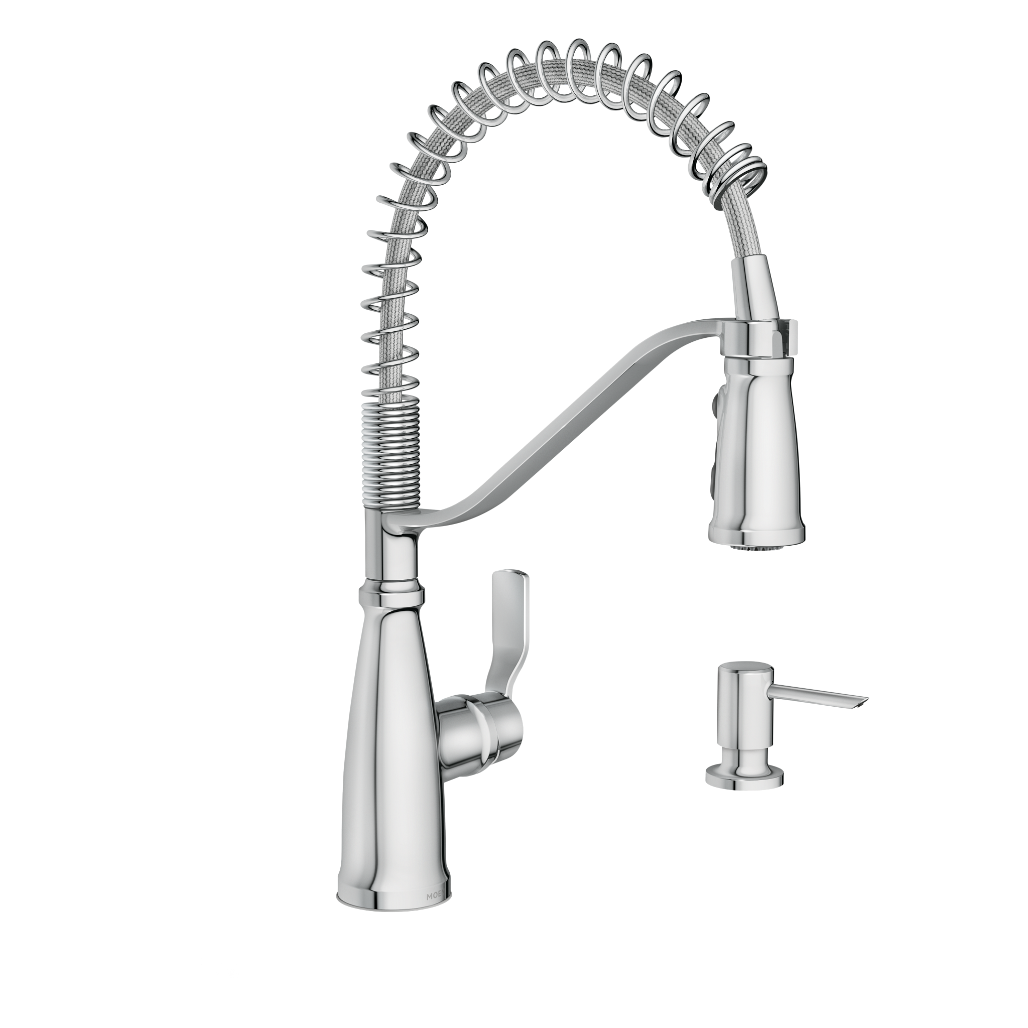 Nolia One-Handle Pre-Rinse Spring Pulldown Kitchen Faucet — image 1