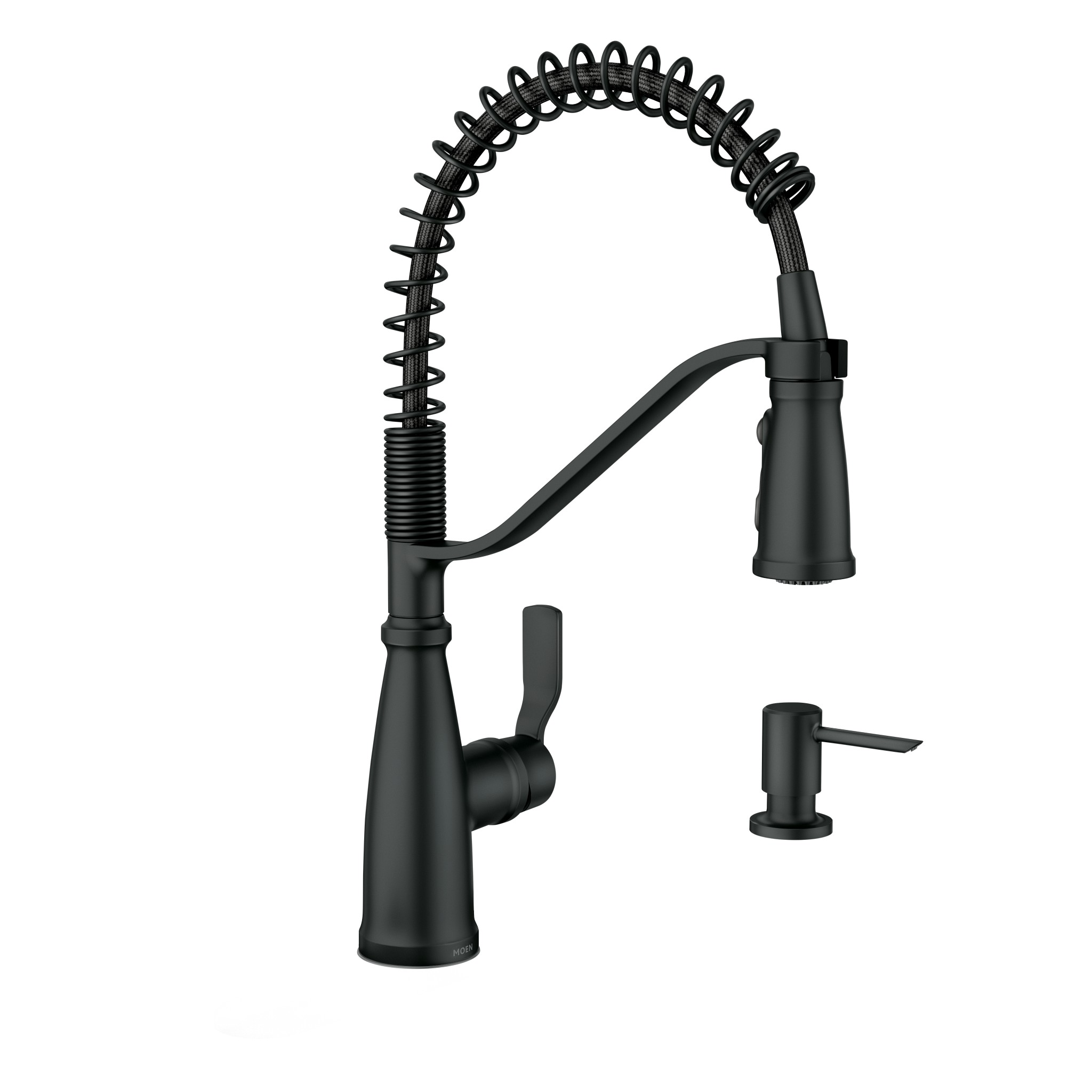 Nolia One-Handle Pre-Rinse Spring Pulldown Kitchen Faucet