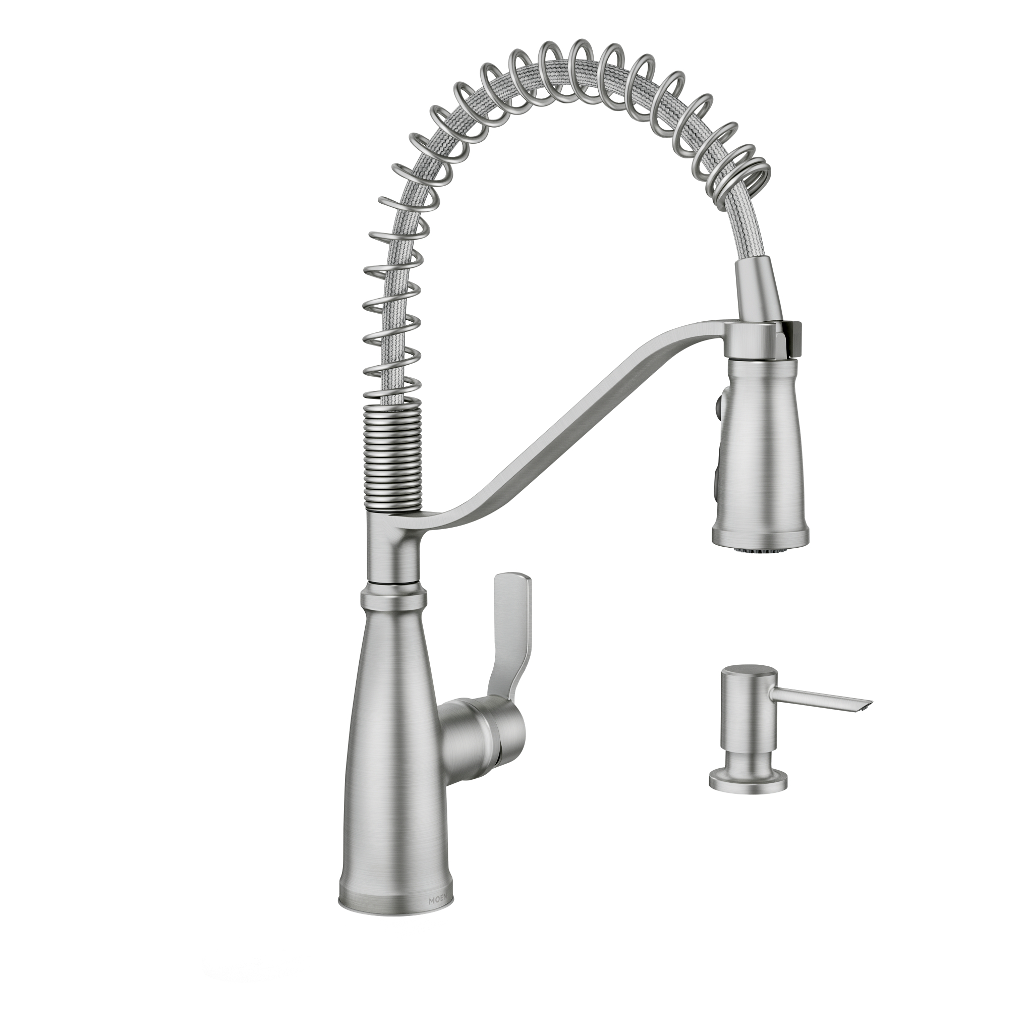 Nolia One-Handle Pre-Rinse Spring Pulldown Kitchen Faucet — image 1