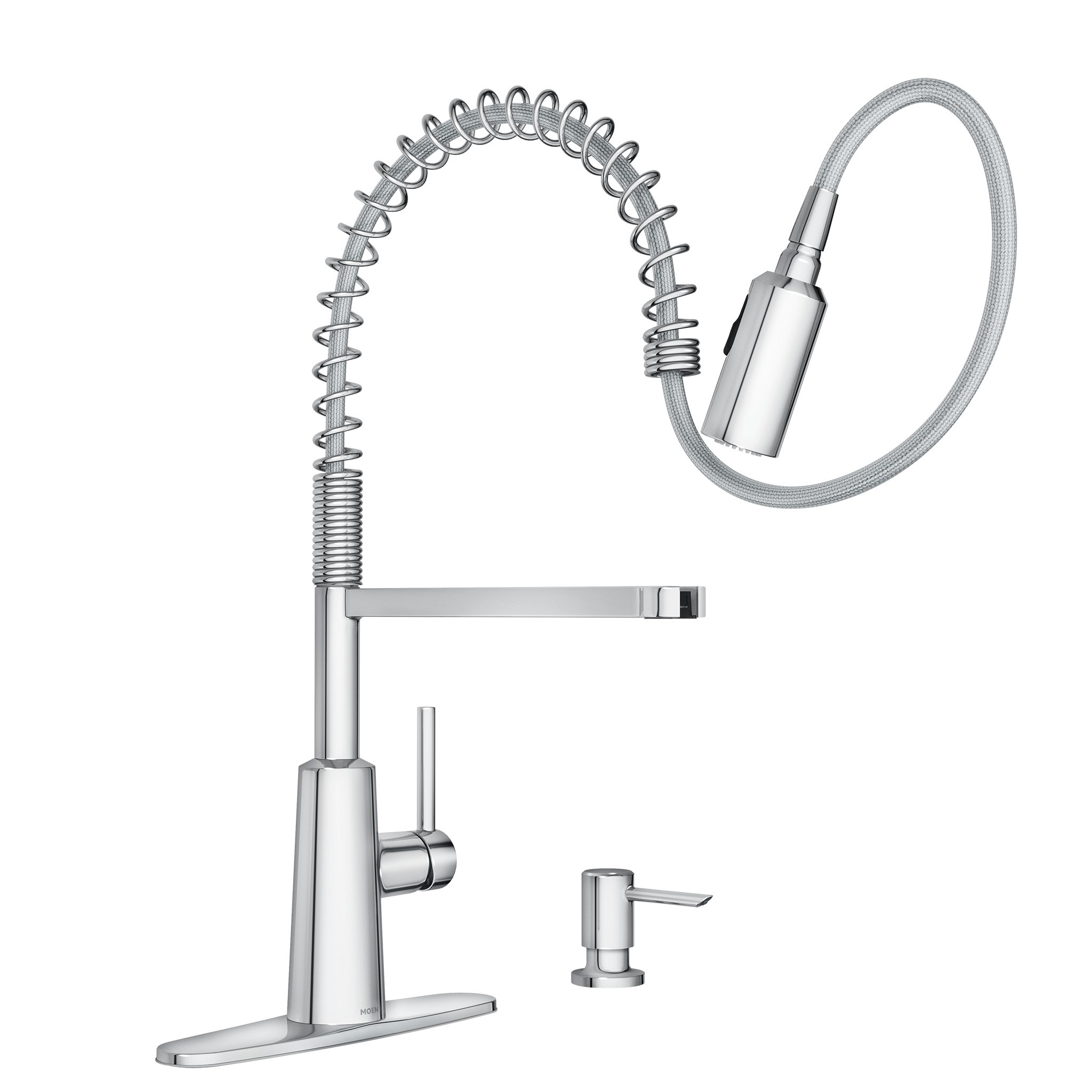 Nori One-Handle Pre-Rinse Spring Pulldown Kitchen Faucet — thumbnail 2