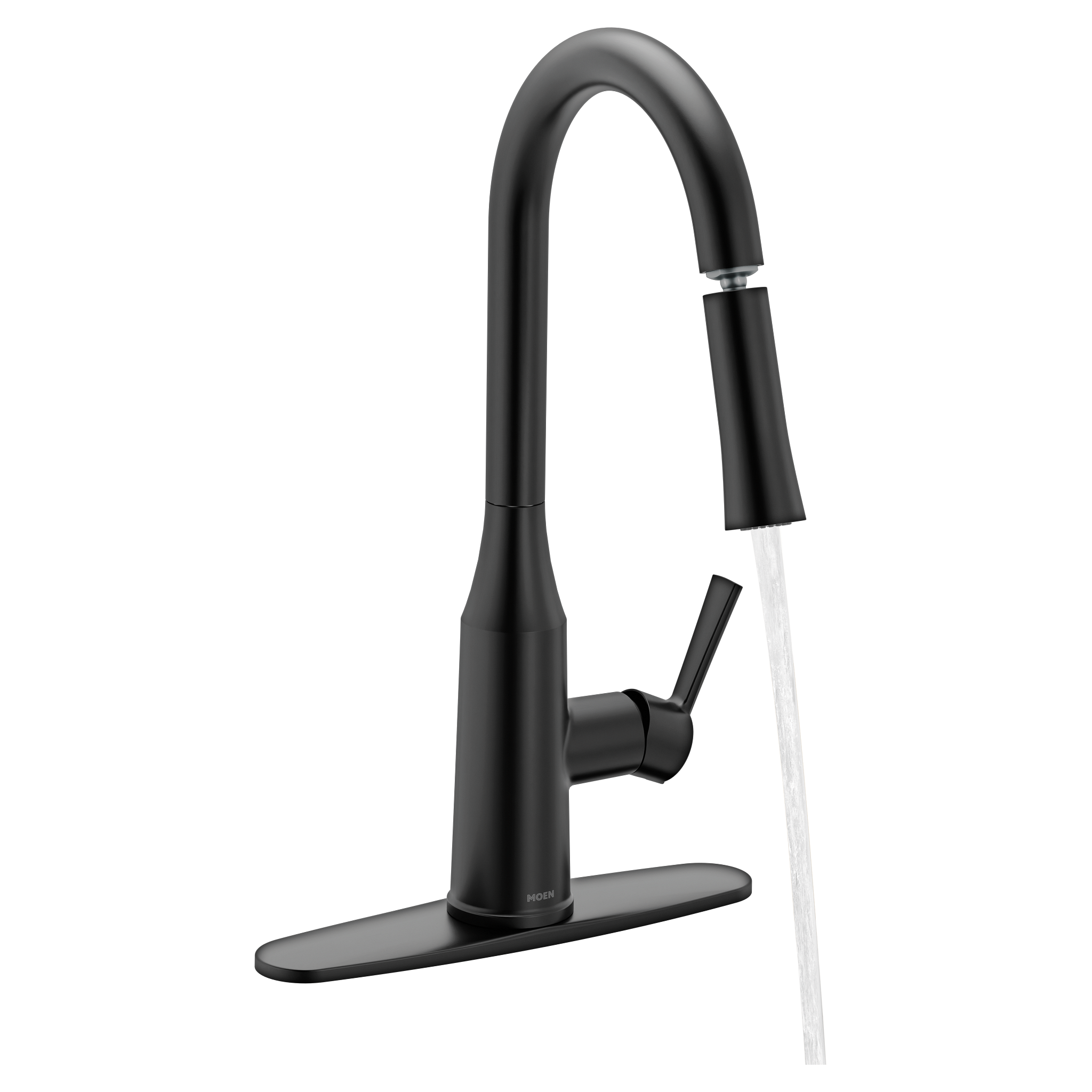Skiles One-Handle Pulldown Kitchen Faucet with Swivel Control — thumbnail 2