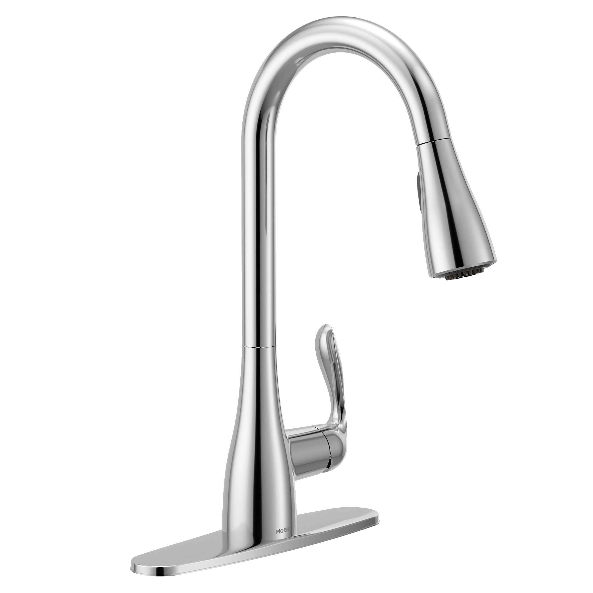 Georgene One-Handle High Arc Pulldown Kitchen Faucet
