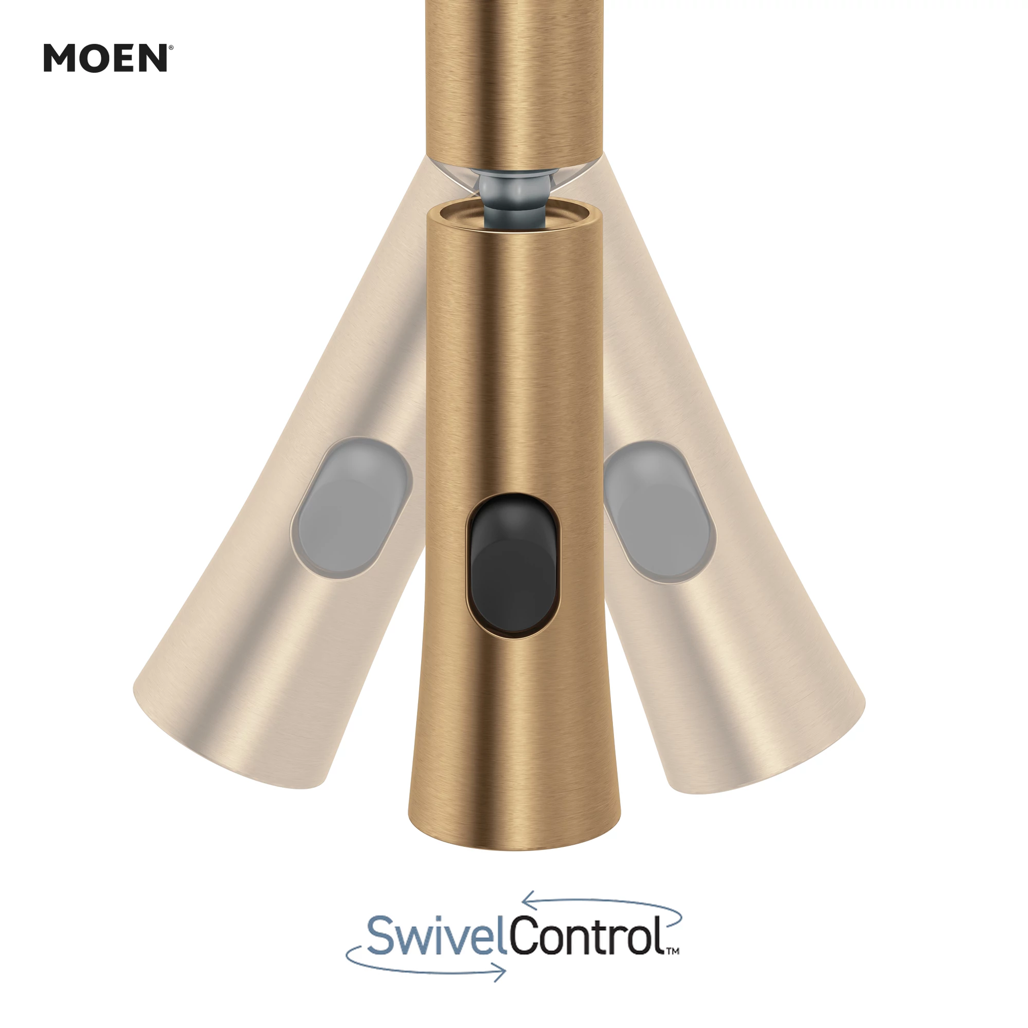 Ronan One-Handle Pulldown Kitchen Faucet with Swivel Control — thumbnail 3