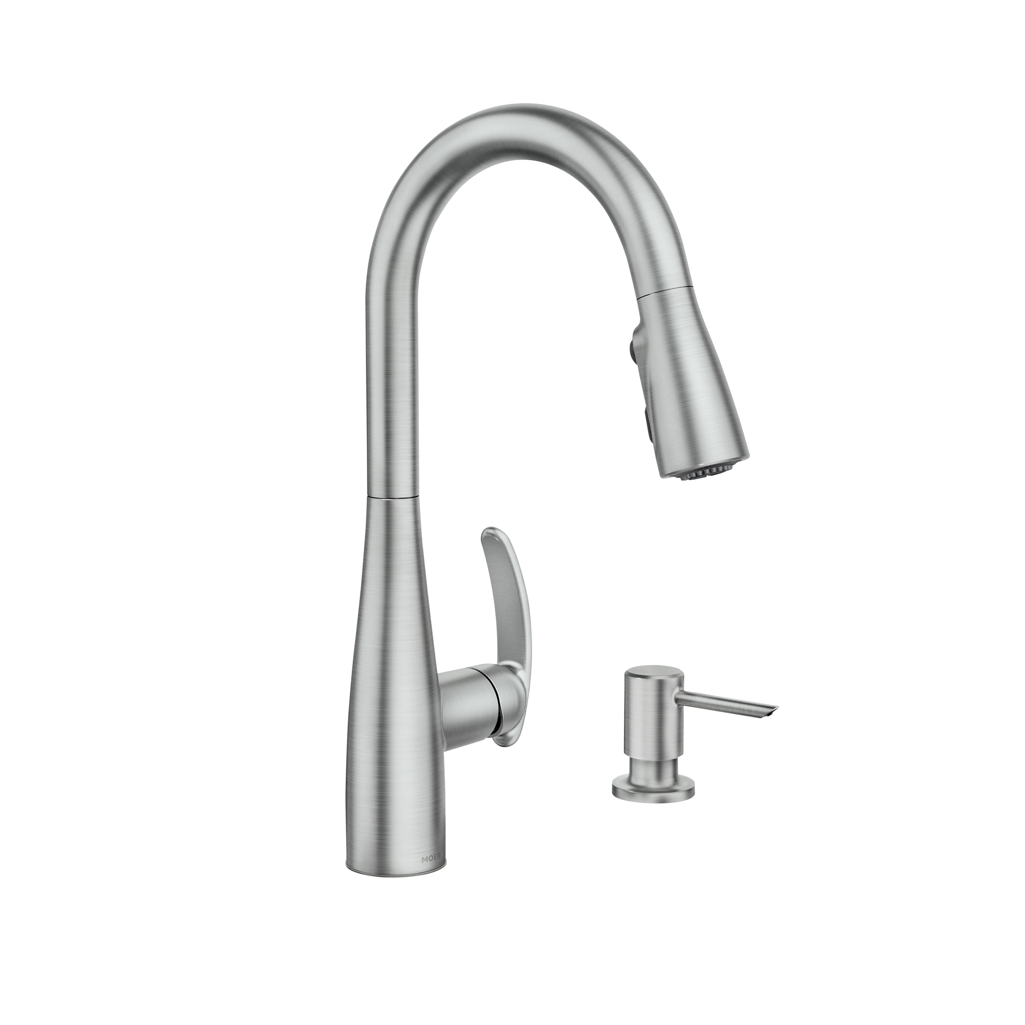 Reyes One-Handle High Arc Pulldown Kitchen Faucet — image 1