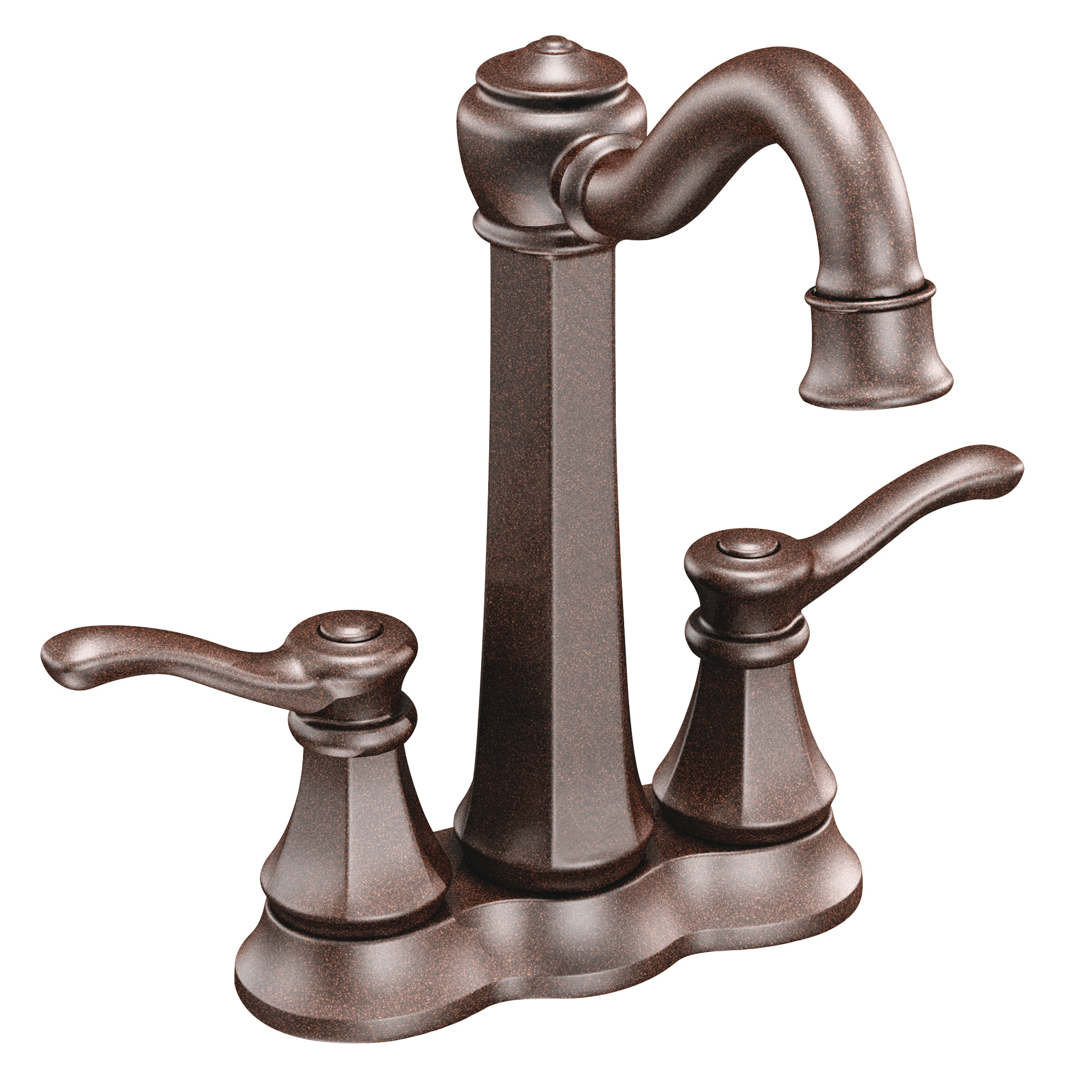 Vestige Chrome two-handle high arc bar faucet — image 1