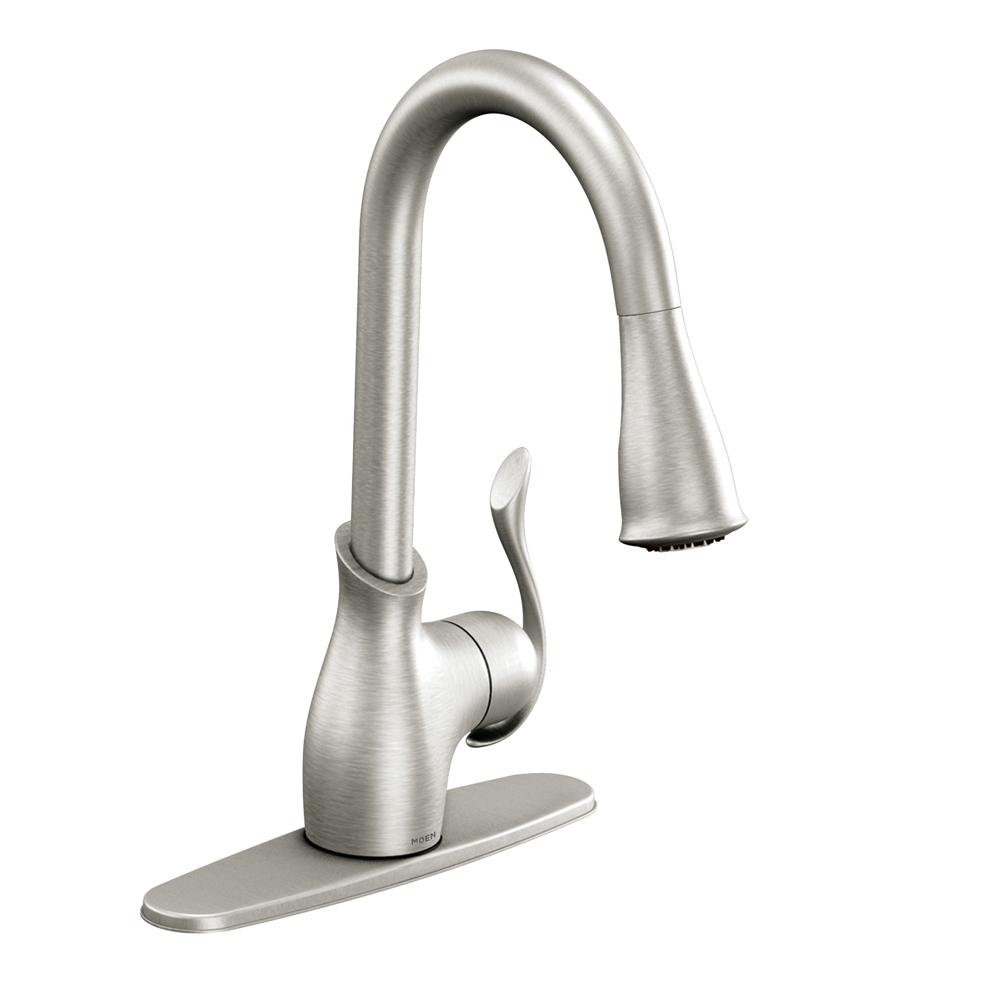 Boutique One-handle High Arc Pulldown Kitchen Faucet