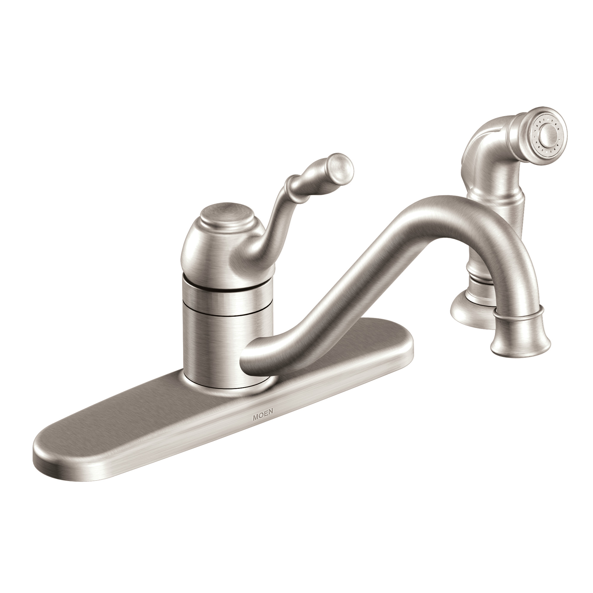 Lindley One-Handle Low Arc Kitchen Faucet — image 1