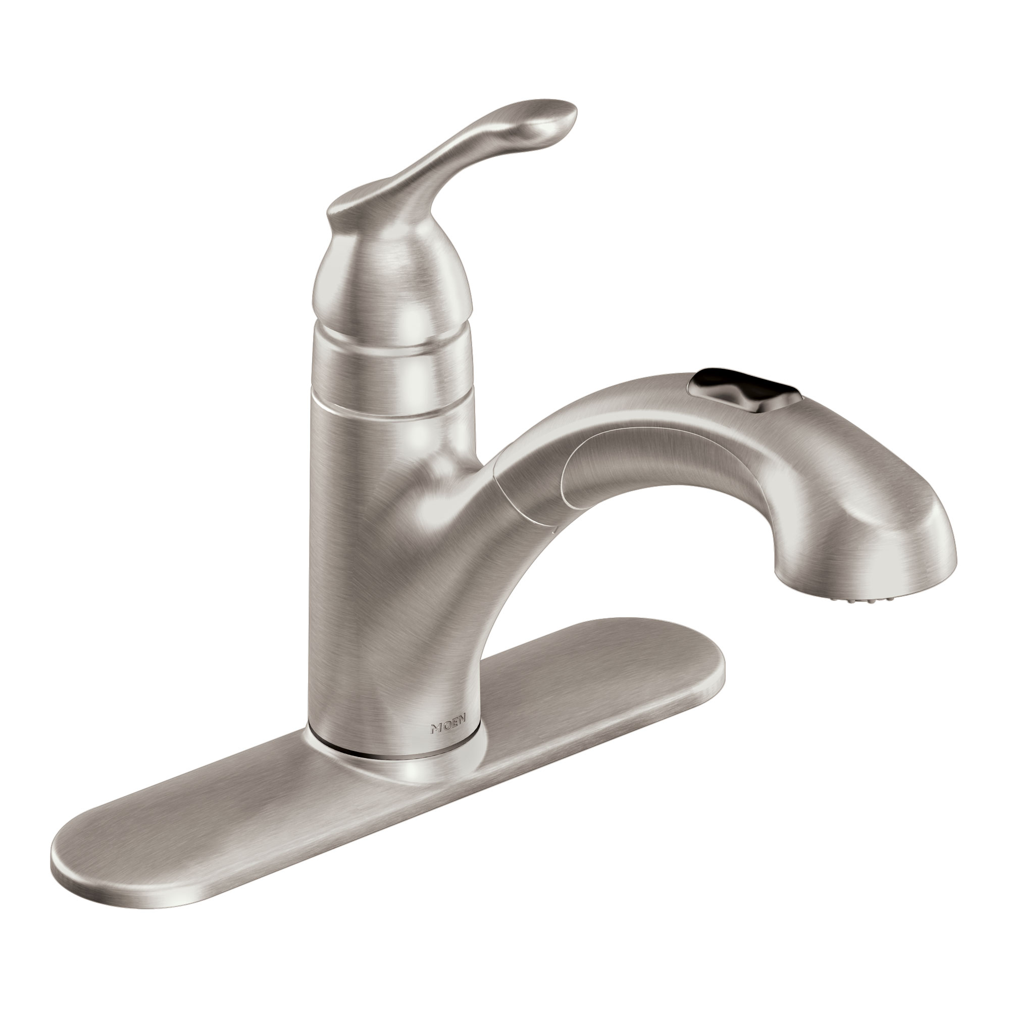 Banbury Chrome one-handle pullout kitchen faucet — image 1