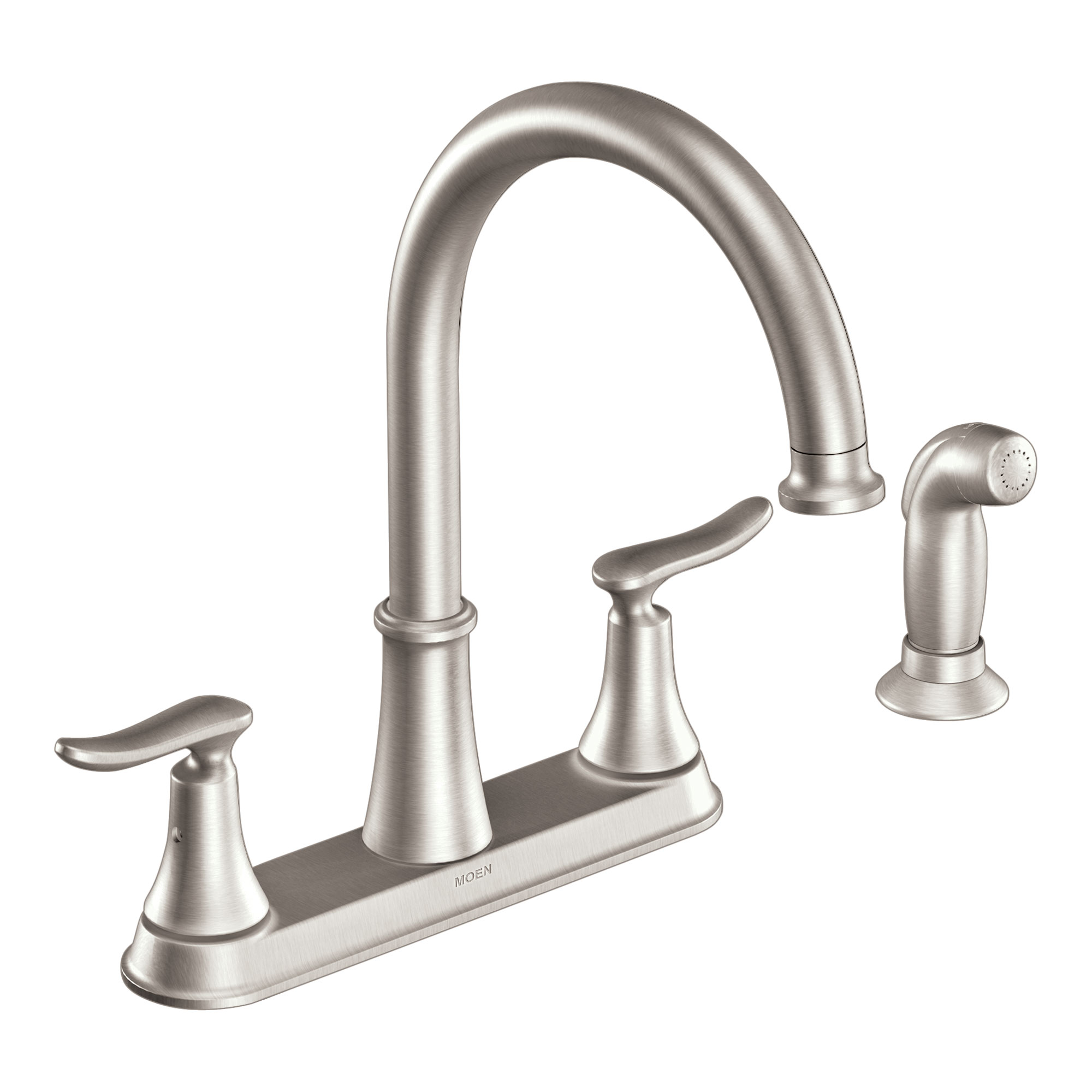 Solidad Two-handle High Arc Kitchen Faucet — image 1