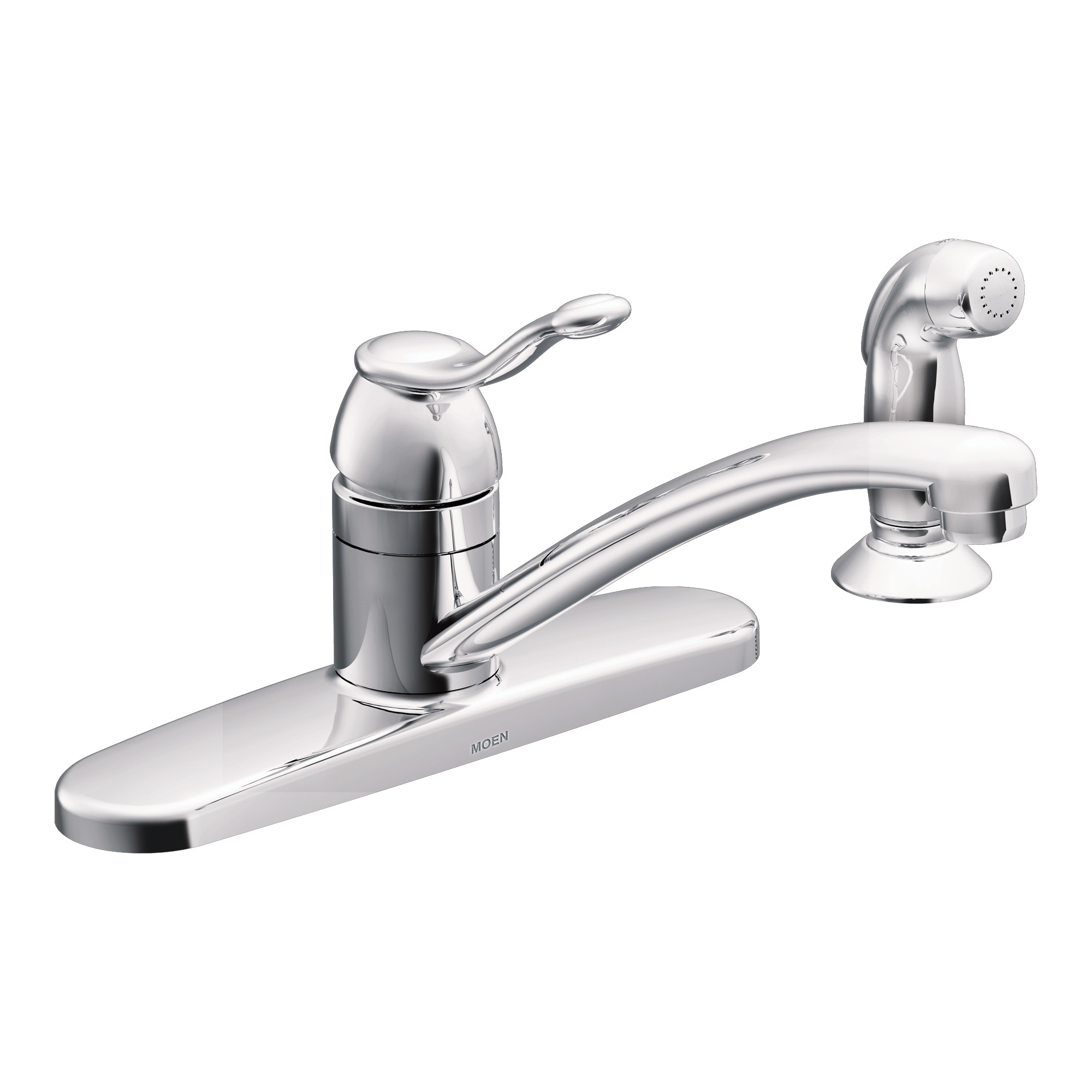 Adler Chrome One-Handle Kitchen Faucet — image 1