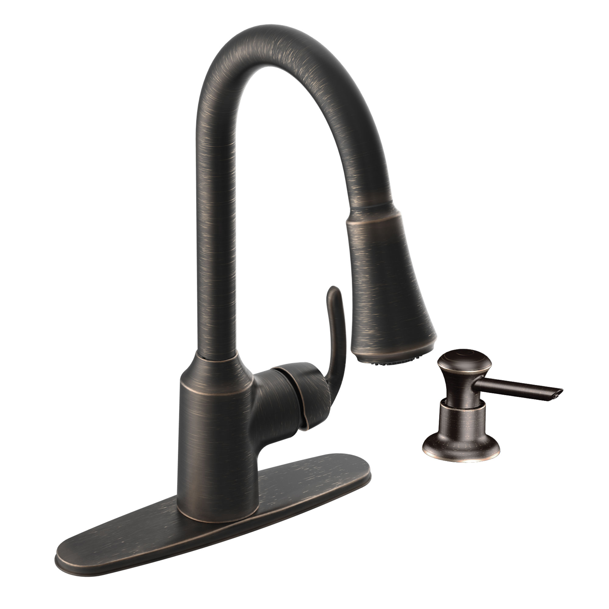 Bayhill One-Handle High Arc Pulldown Kitchen Faucet — image 1