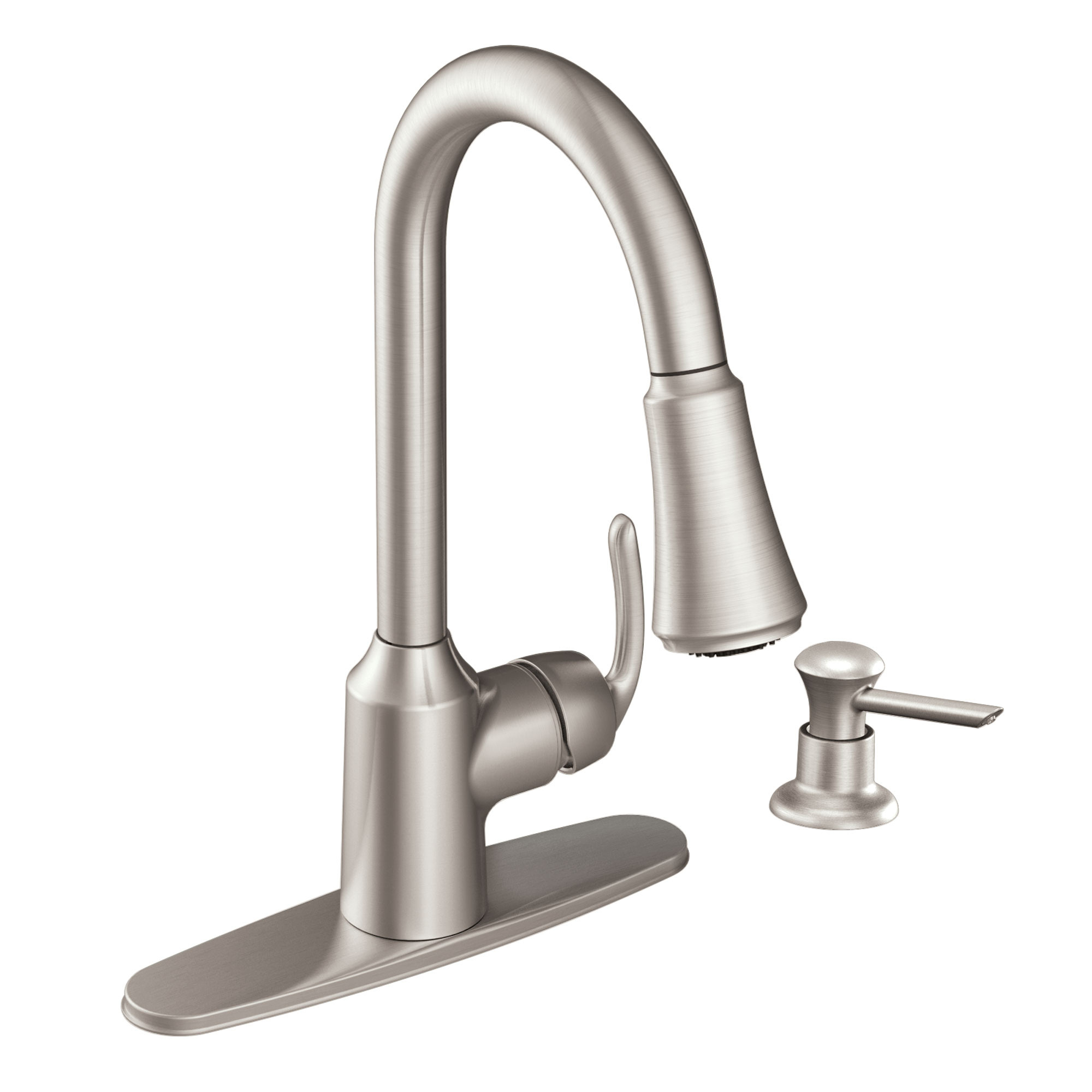 Bayhill One-Handle High Arc Pulldown Kitchen Faucet — image 1