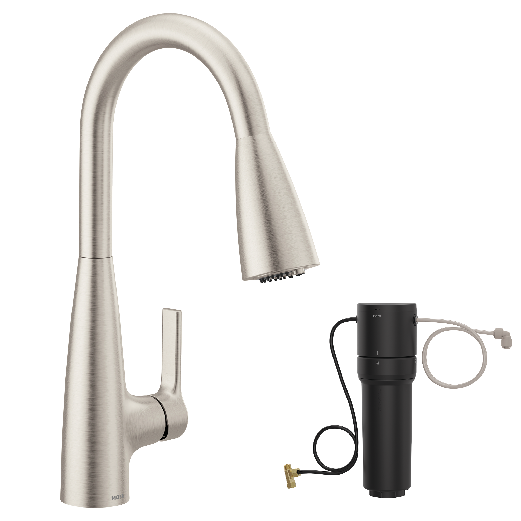 Haelyn One-Handle Pulldown Kitchen Filtration Faucet — image 1