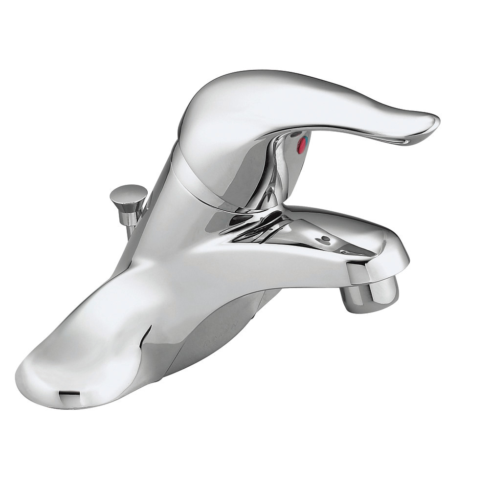 Chateau Chrome One-Handle Low Arc Bathroom Faucet — image 1