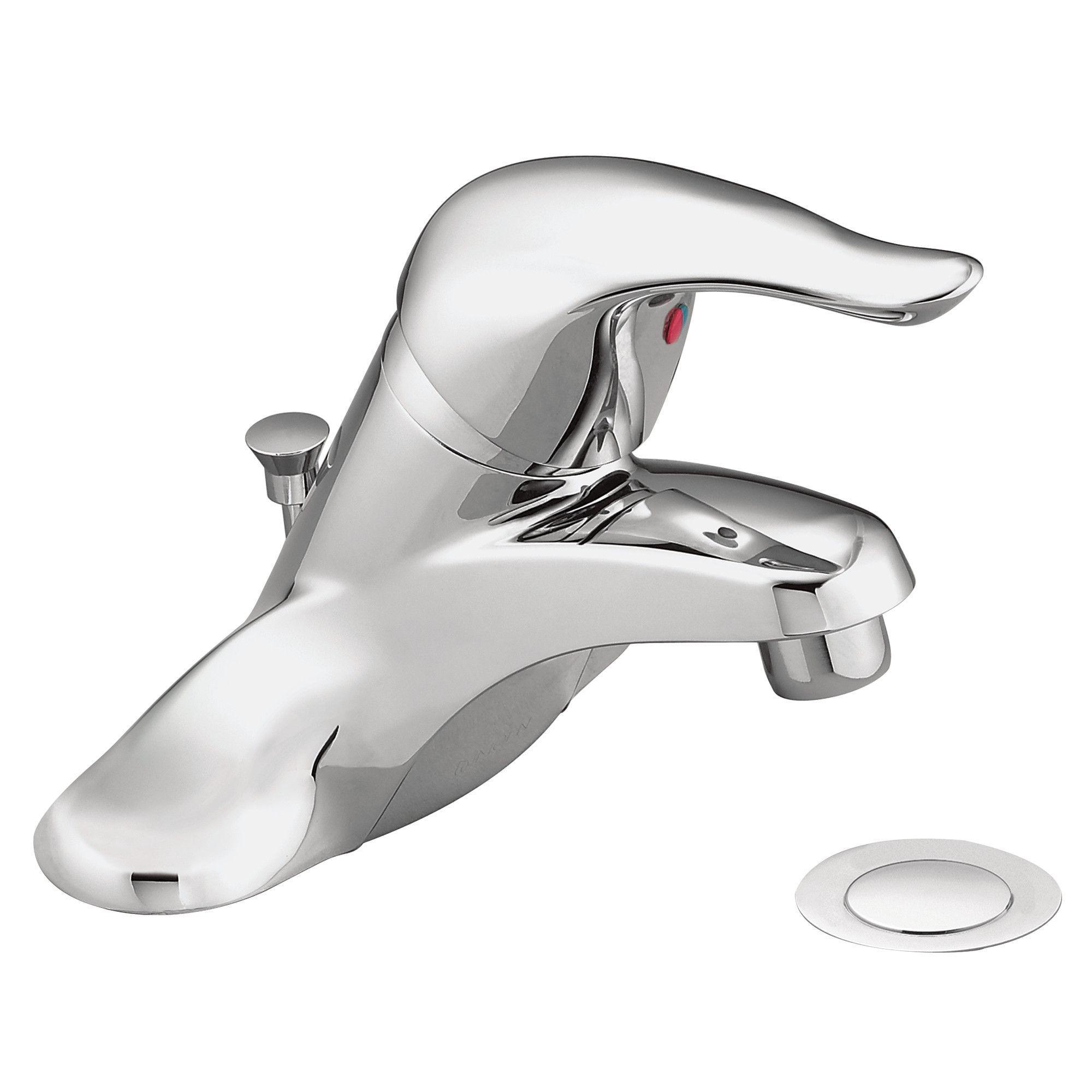 Chateau Chrome One-Handle Low Arc Bathroom Faucet — image 1