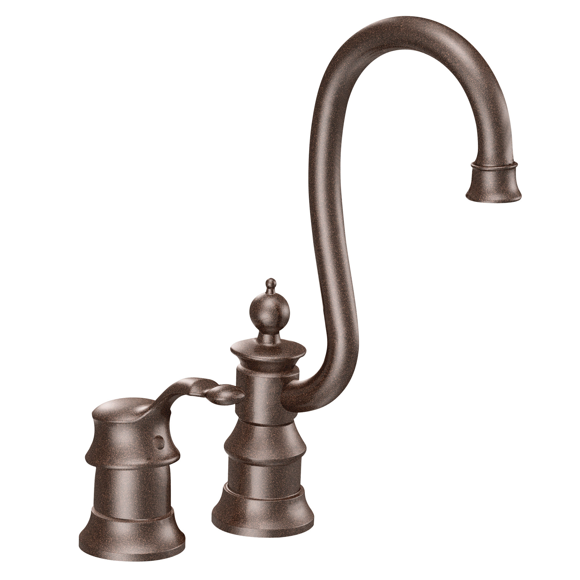 Waterhill Chrome one-handle high arc bar faucet — image 1