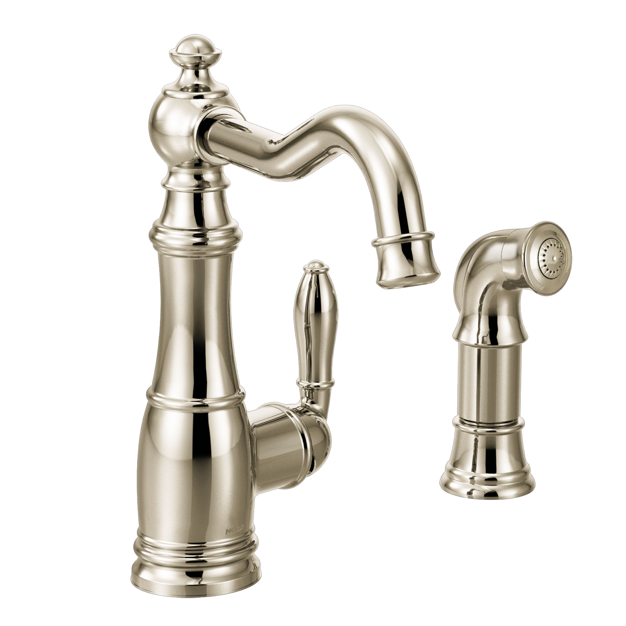 Weymouth Chrome One-Handle High Arc Kitchen Faucet