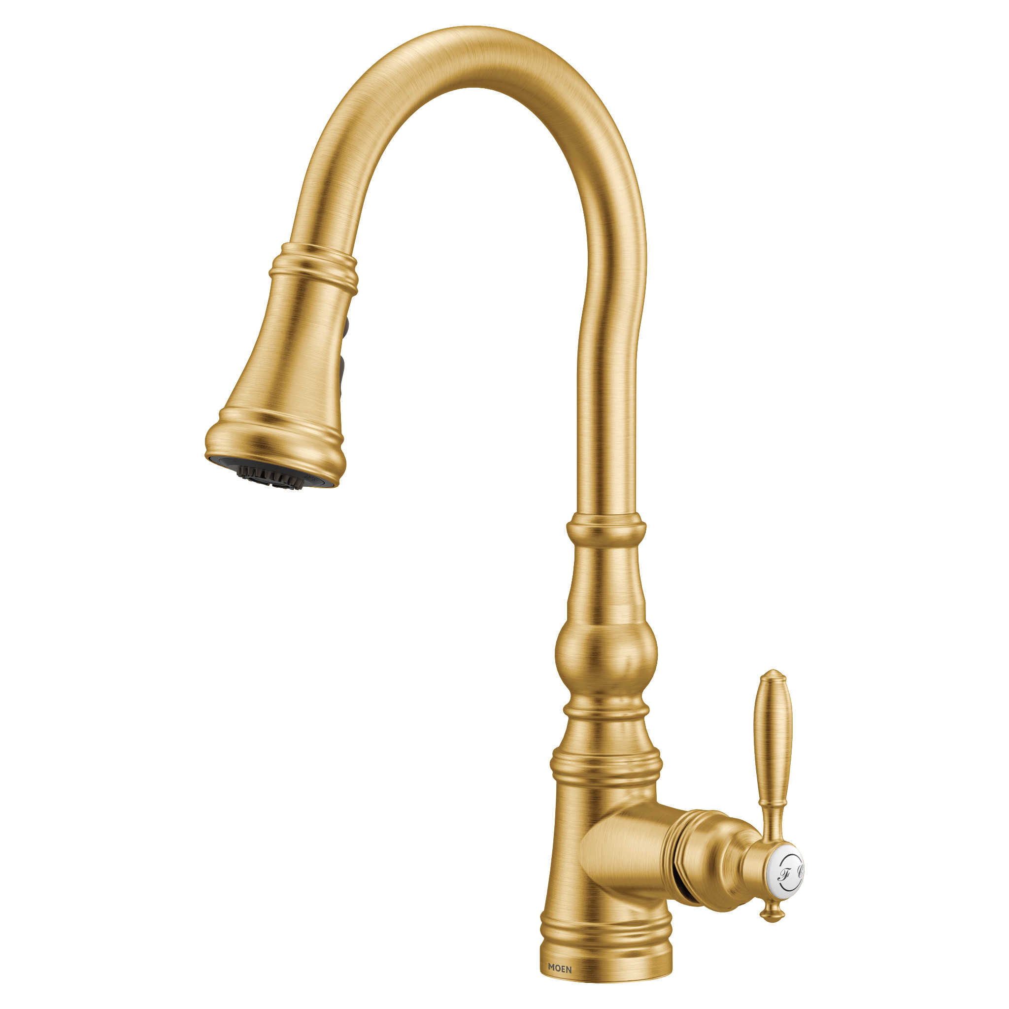 Weymouth One-Handle High Arc Pulldown Kitchen Faucet — thumbnail 3