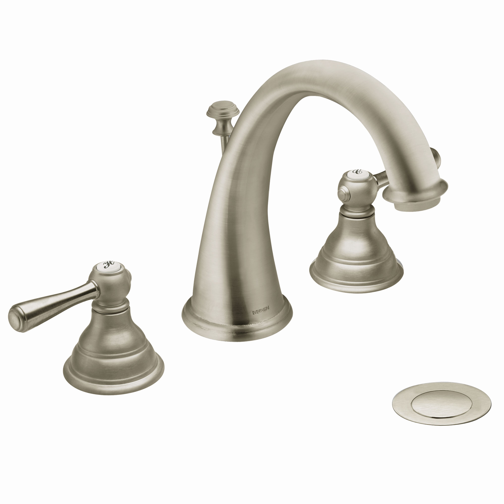 Kingsley Two-Handle High Arc Bathroom Faucet — image 1
