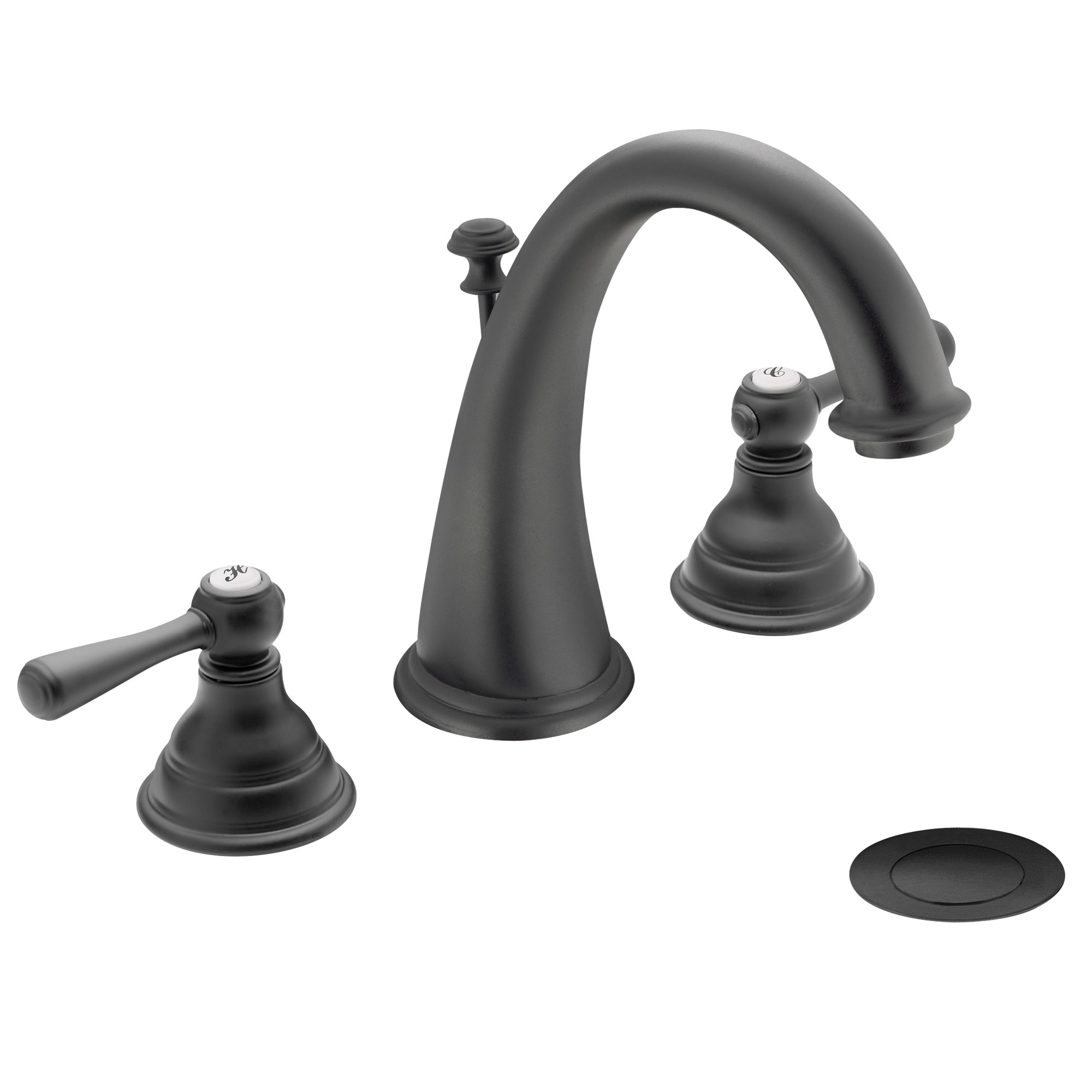 Kingsley Two-Handle High Arc Bathroom Faucet — image 1