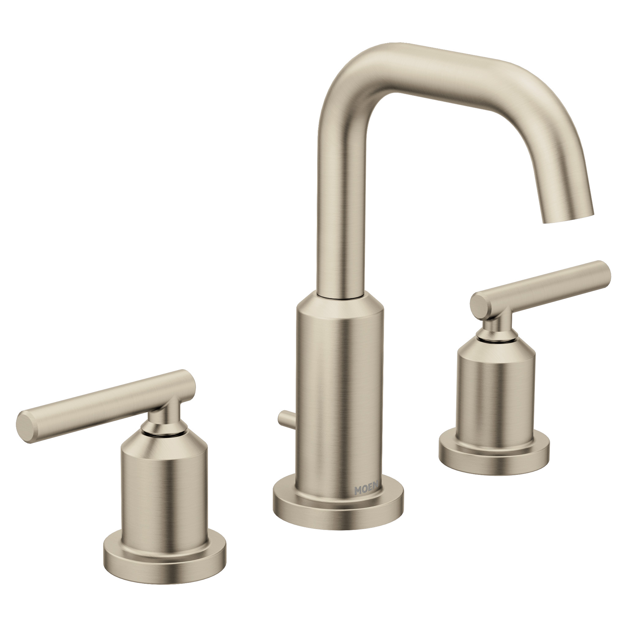 Gibson Chrome Two-Handle High Arc Bathroom Faucet — image 1