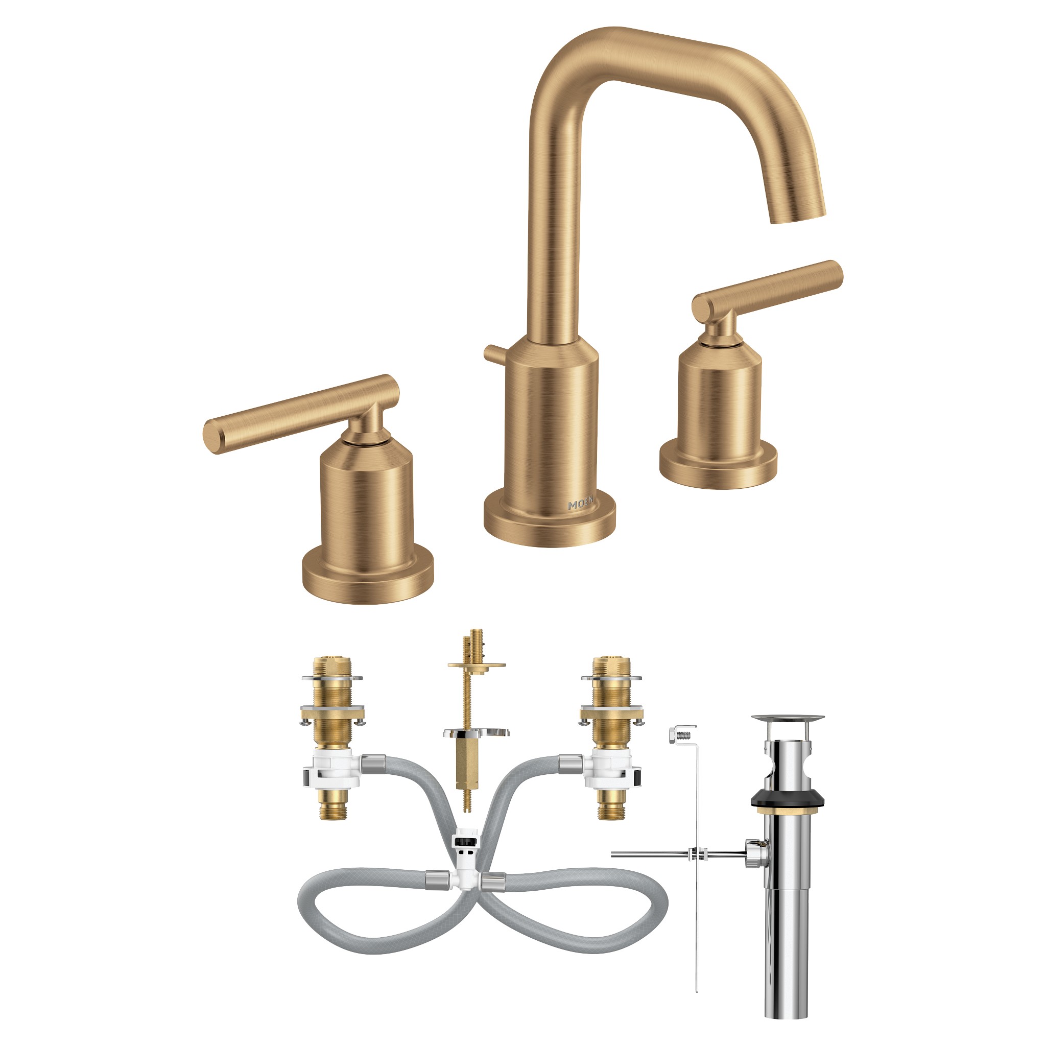 Gibson Two-Handle Widespread Bathroom Sink Faucet