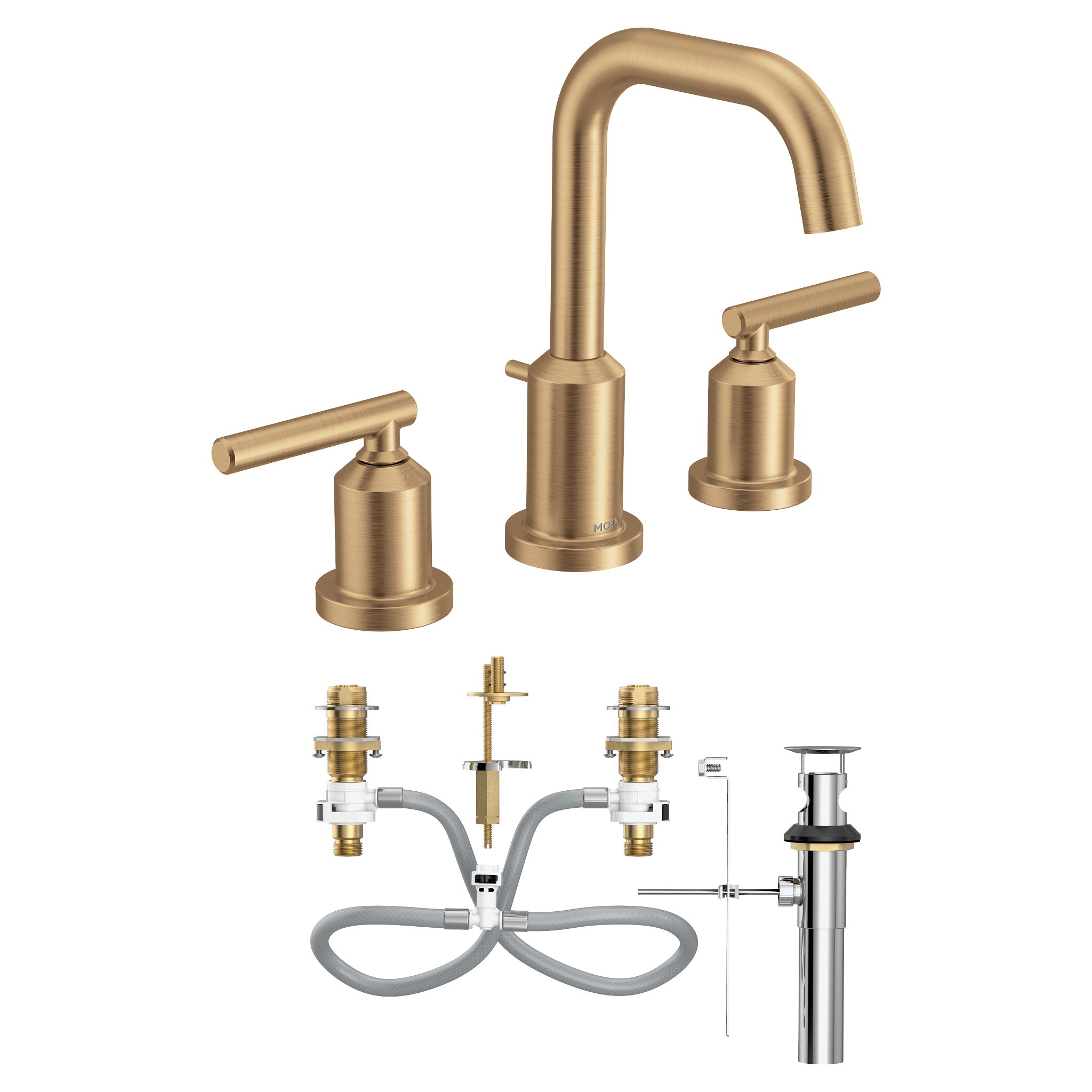 Gibson Two-Handle Widespread Bathroom Sink Faucet — image 1