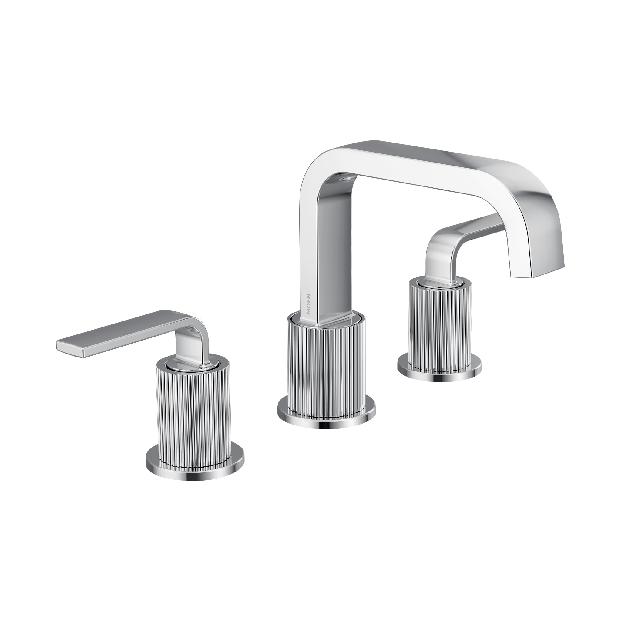 Cambium Chrome two-handle high arc bathroom faucet